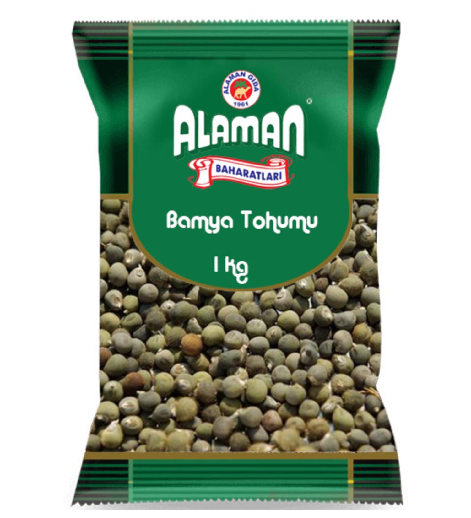 ALAMAN SPICES Okra Seed 1 Kg