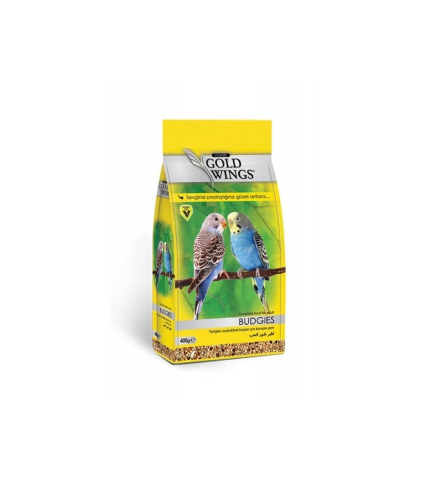 Gold Wings Gwc Budgie Food 400gr X 12 Pack