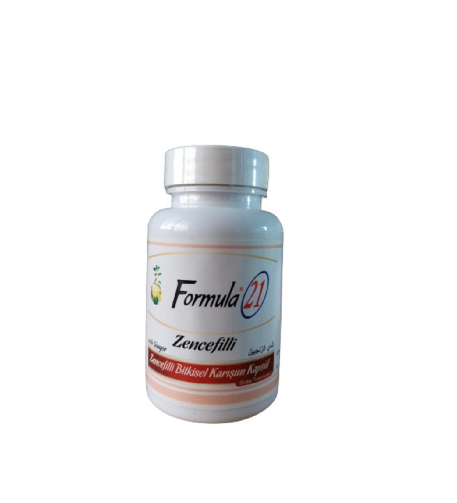 Nurs Ginger Herbal Mixed Capsules 60 Pcs