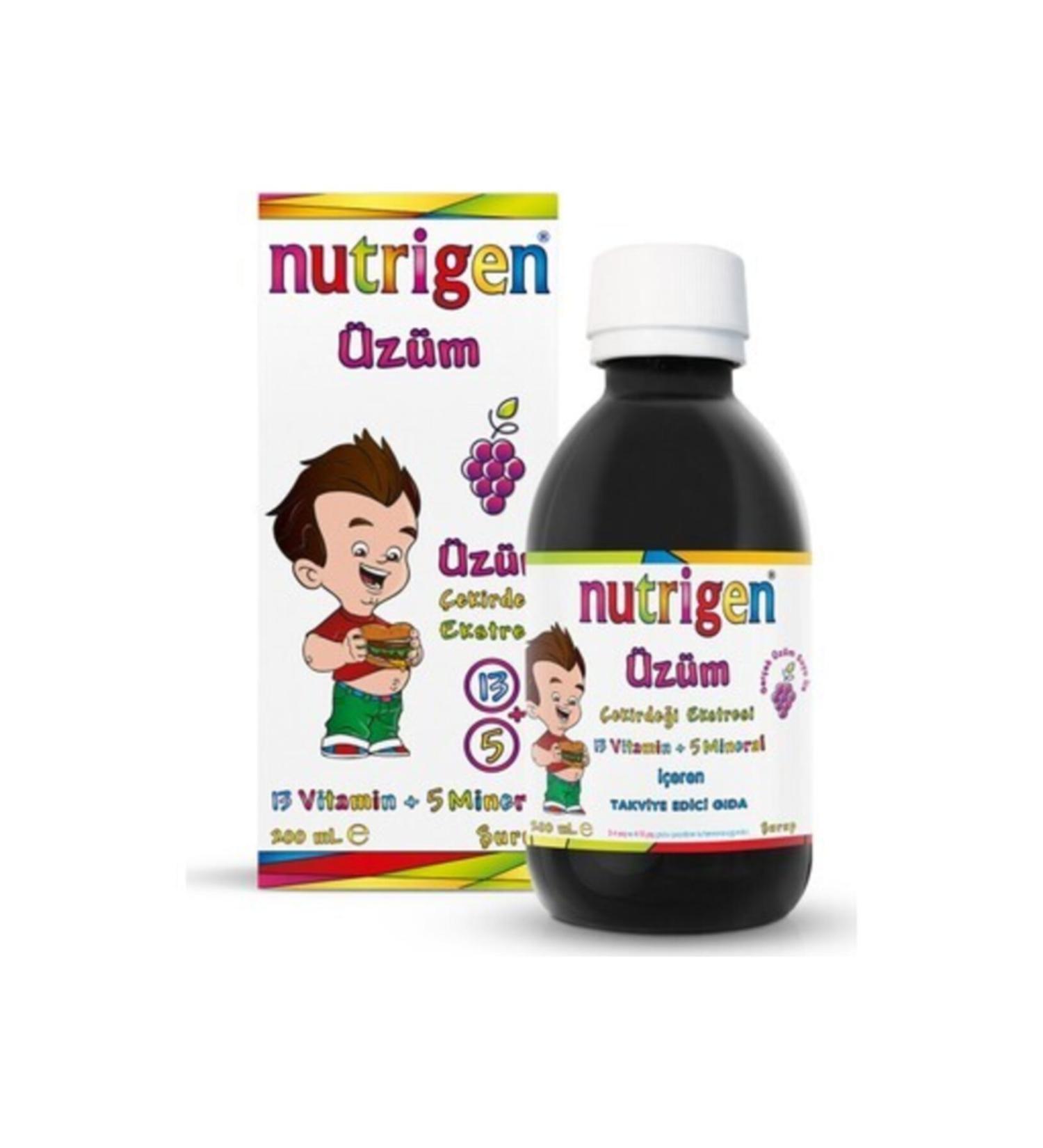 Nutrigen Grape Seed Extract 200 ml Syrup