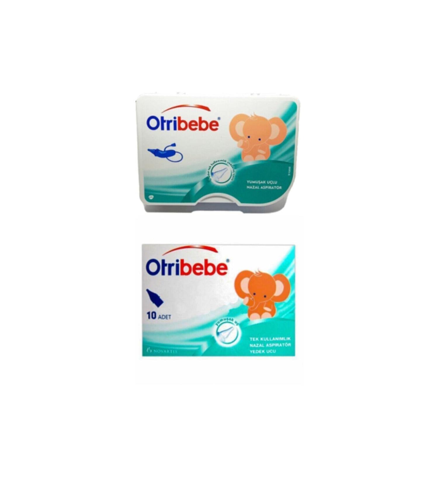 Otribebe Nasal Aspirator and 10 Spare Tips