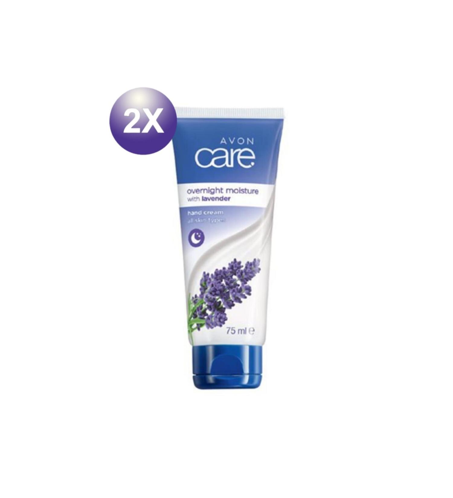 Avon Care Hand Cream with Lavender Extracts 75ml X 2 Pieces