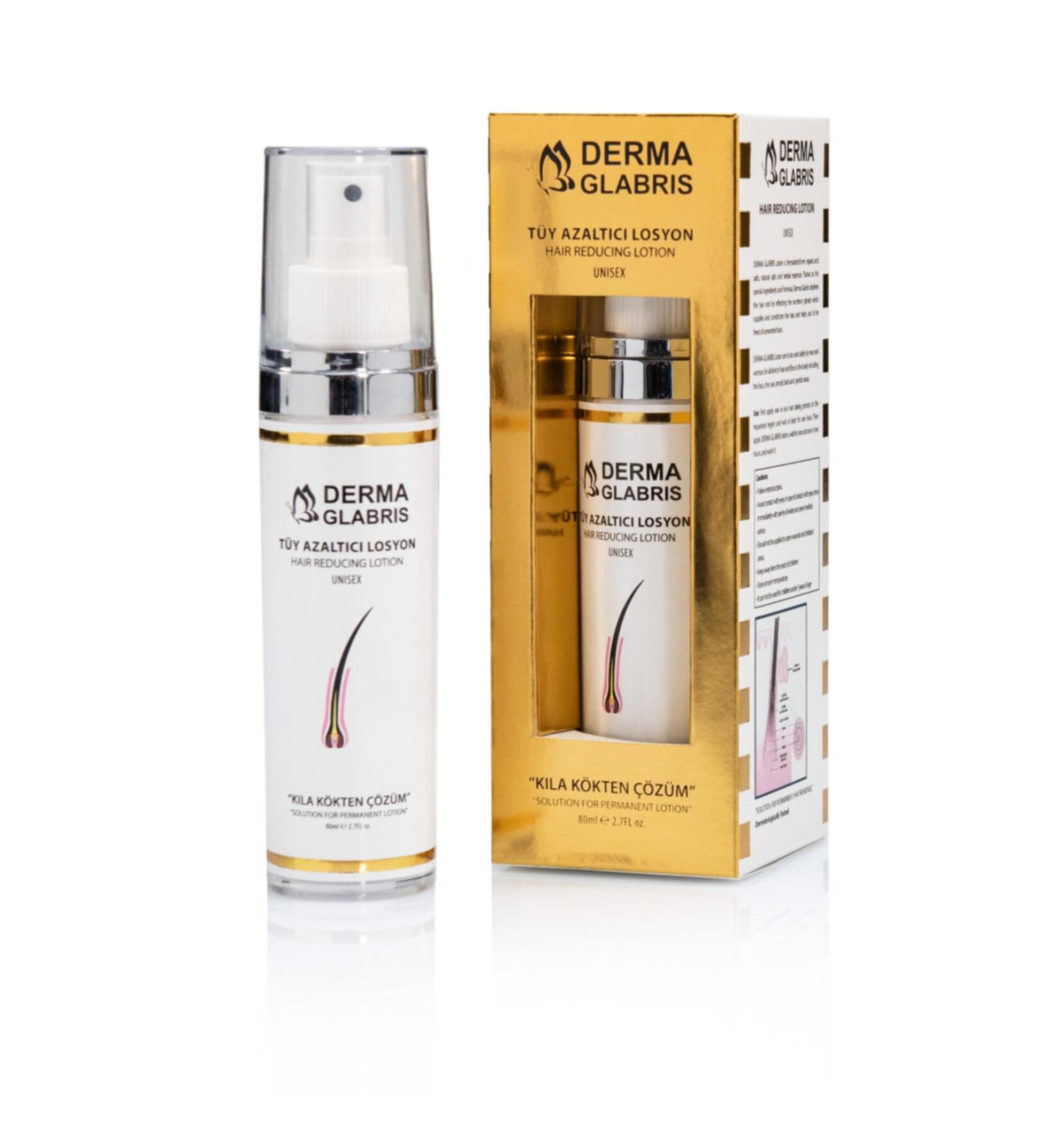 Derma Glabris Hair Reducing Lotion 80ml