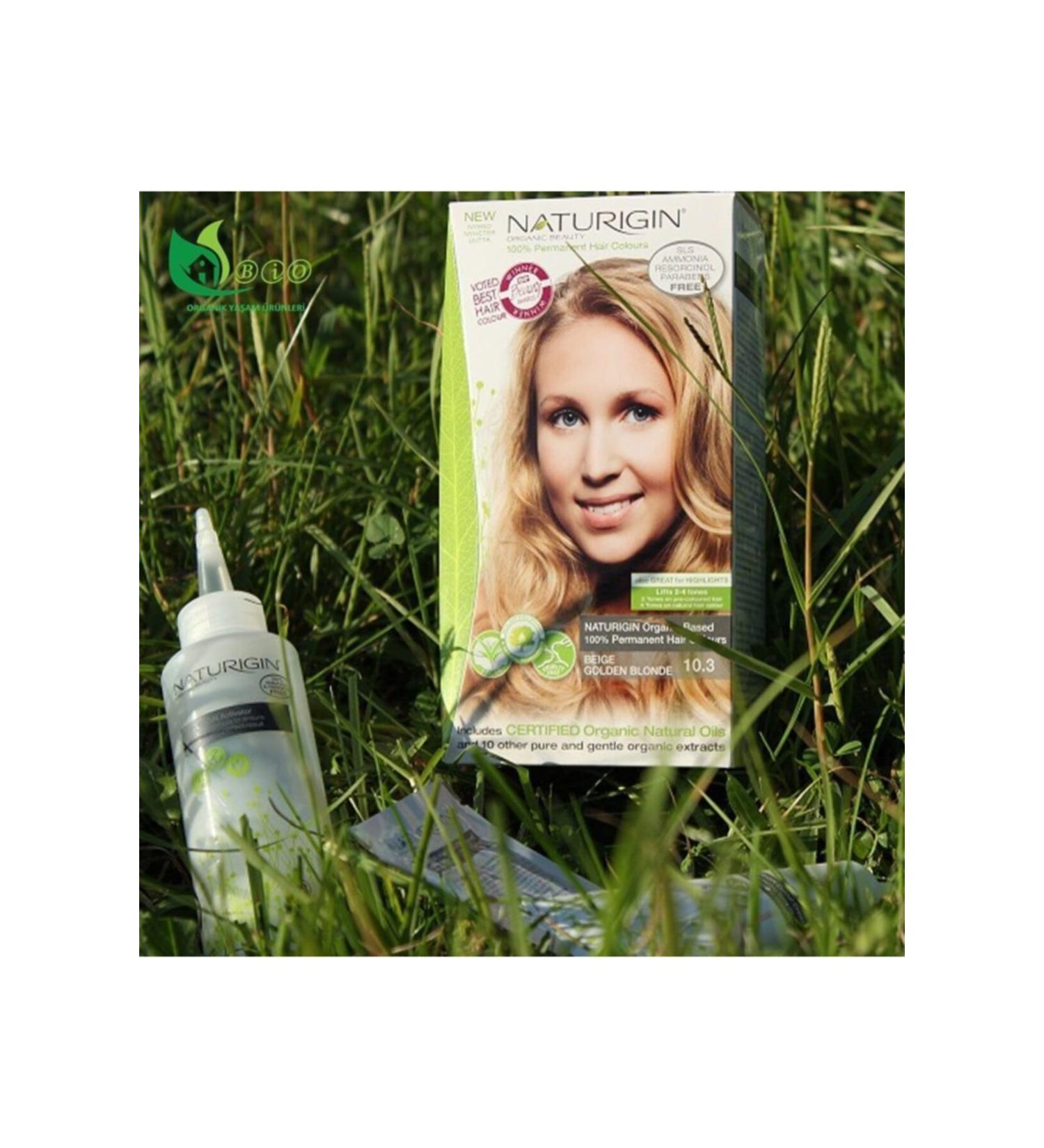 Naturigin Organic Hair Dye 10.3 Golden Blonde - Buy Online on GoSupps.com