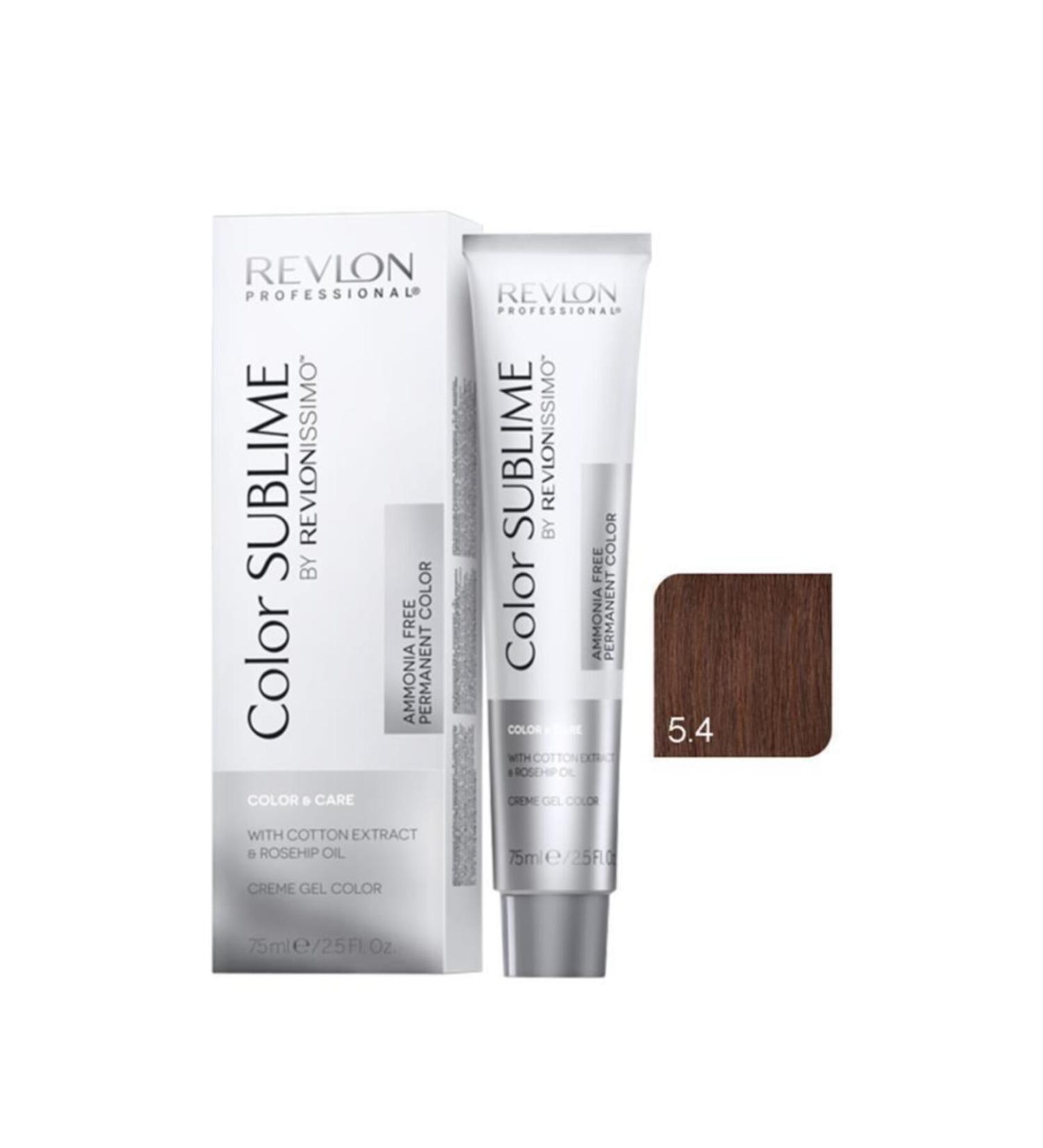 Revlon Issimo Color Sublime Color & Care 5.4 Light Brown Copper