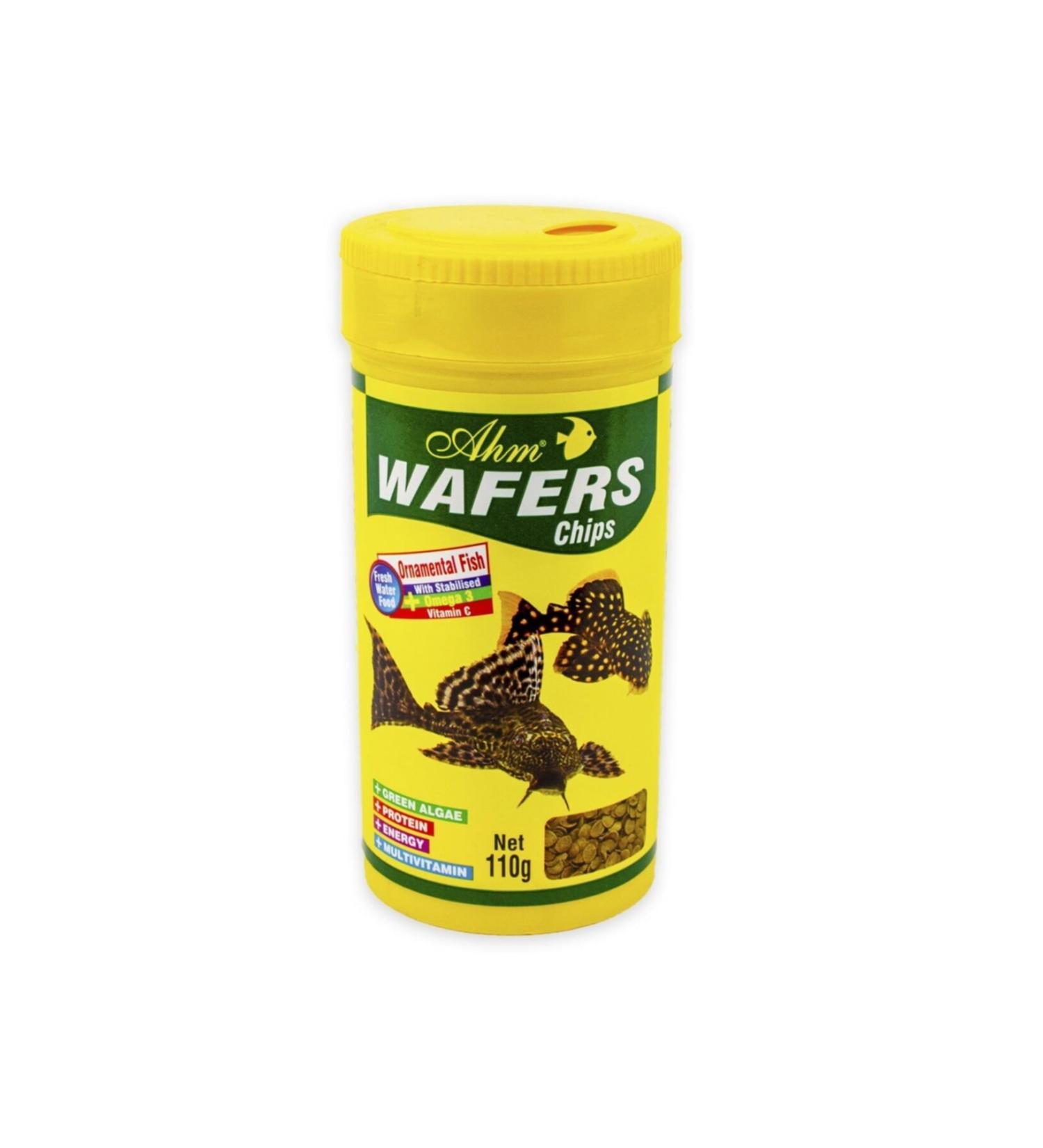 Ahm Wafers Chips Stingray and Scavenger Fish Food 250ml