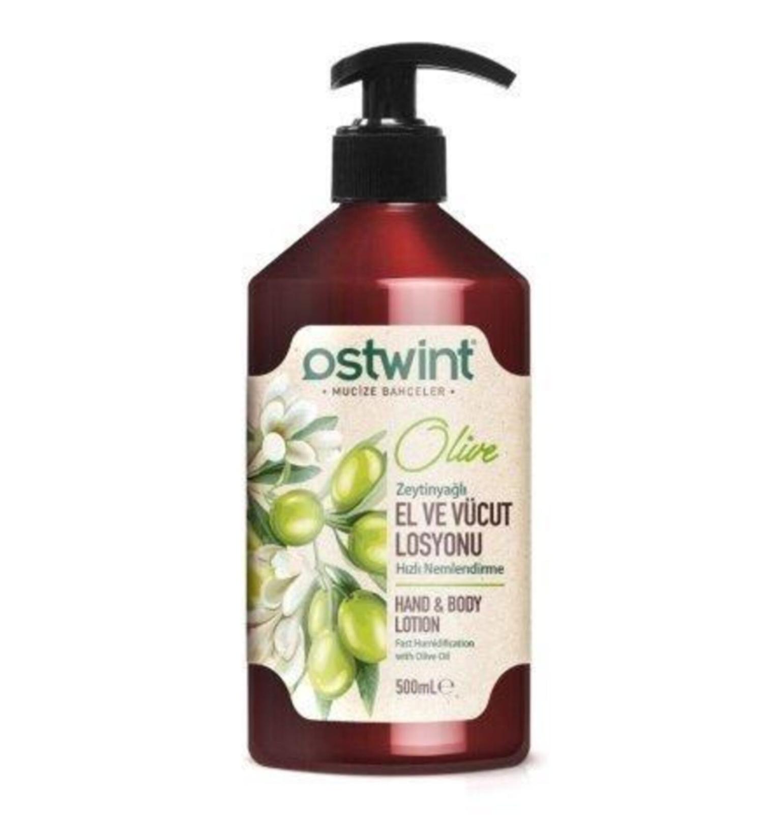 Ostwint Olive Oil Hand Face and Body Lotion 500 ml