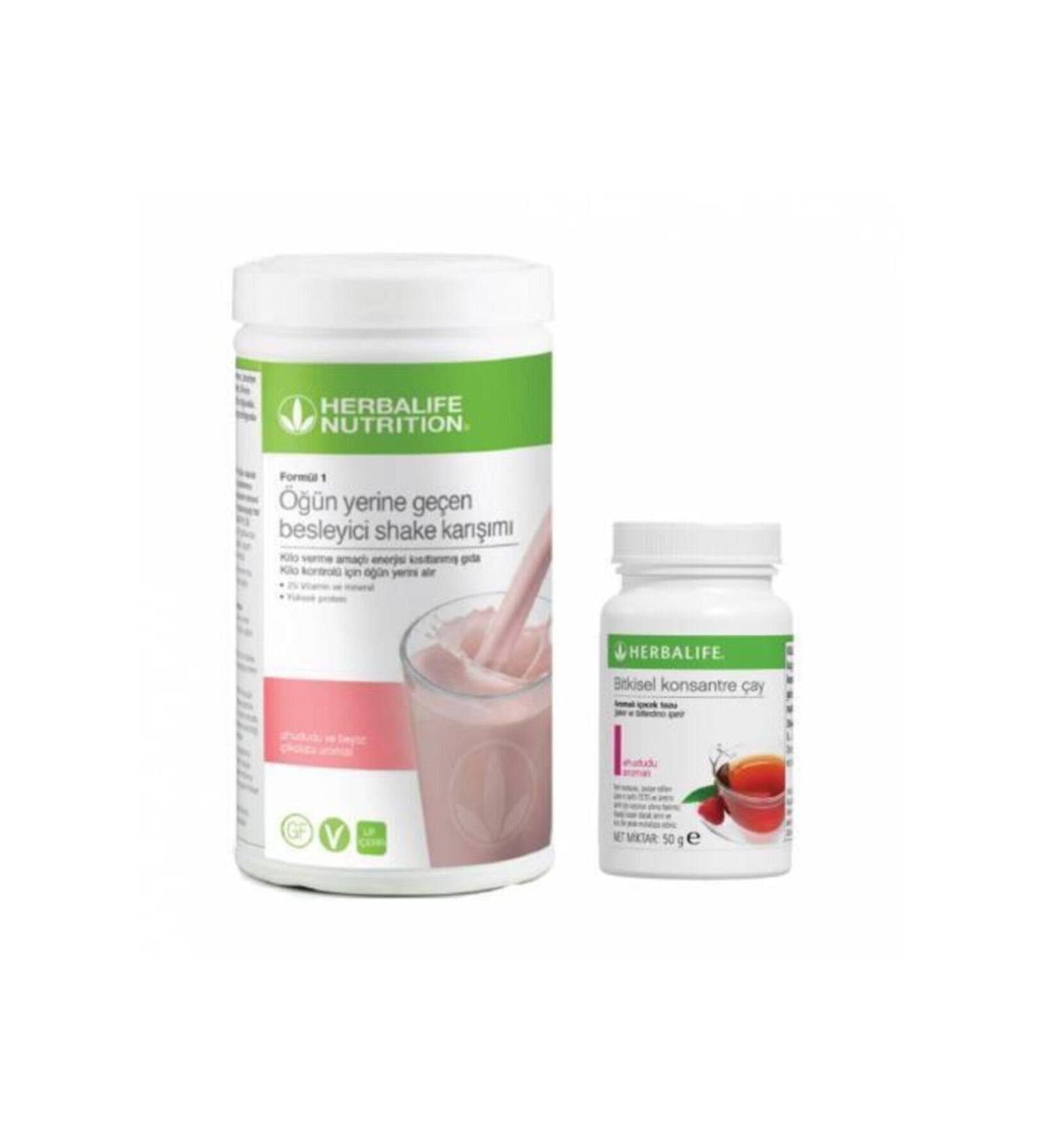 Herbalife Raspberry White Chocolate Shake Tea 50 Gr