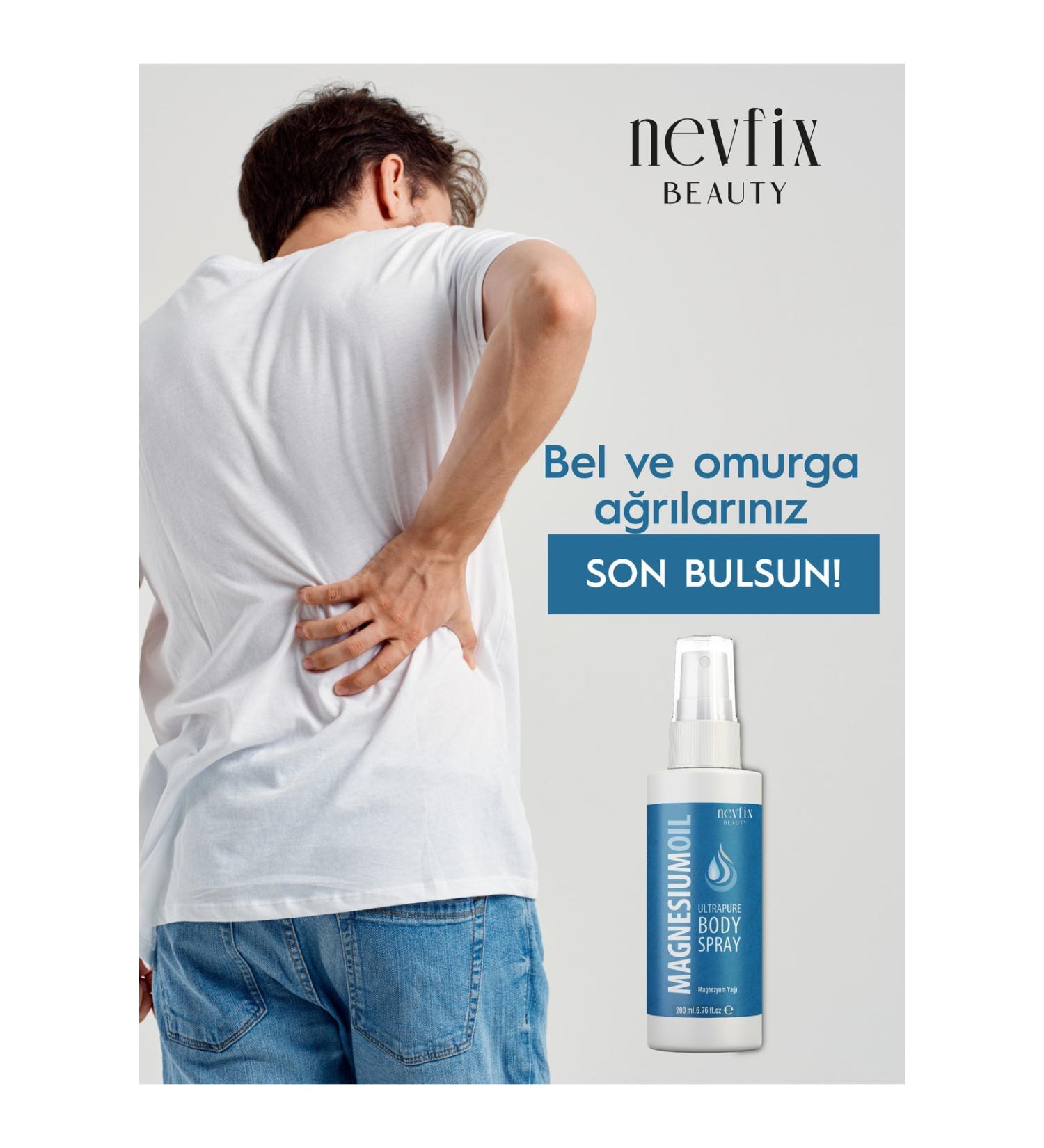 Nevfix Beauty Magnesium Oil 200 Ml Made In T rkiye - Buy Online on GoSupps.com
