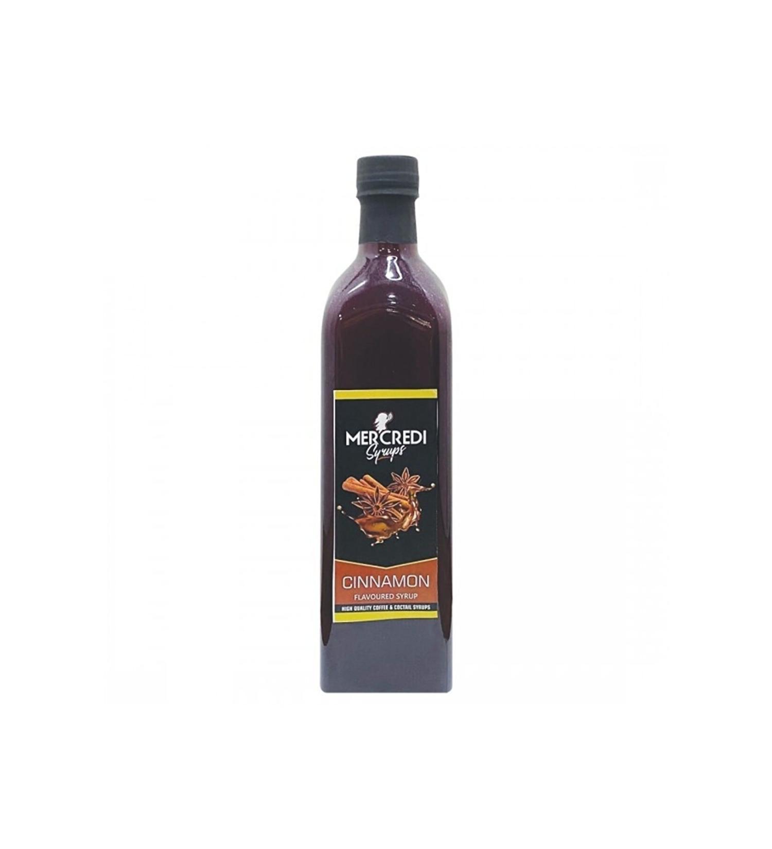 MERCREDI Cinnamon Coffee and Cocktail Syrup 750 ml