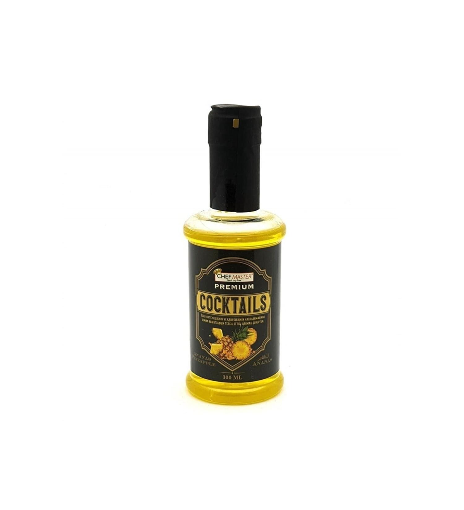 Chefmaster Cocktail Syrup Pineapple 300 Ml