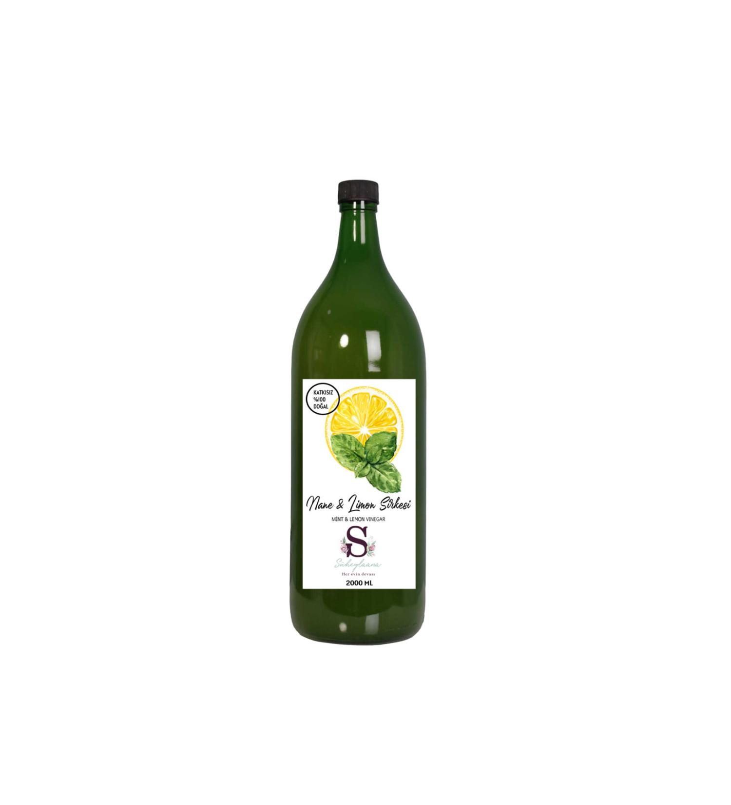 Suheylaana Natural Mint & Lemon Vinegar 2000 Ml