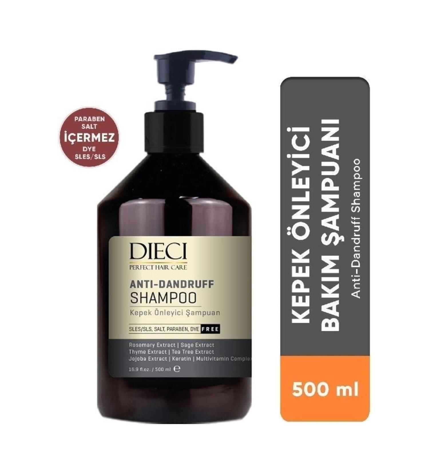 Dieci Anti-Dandruff Shampoo 500 ml