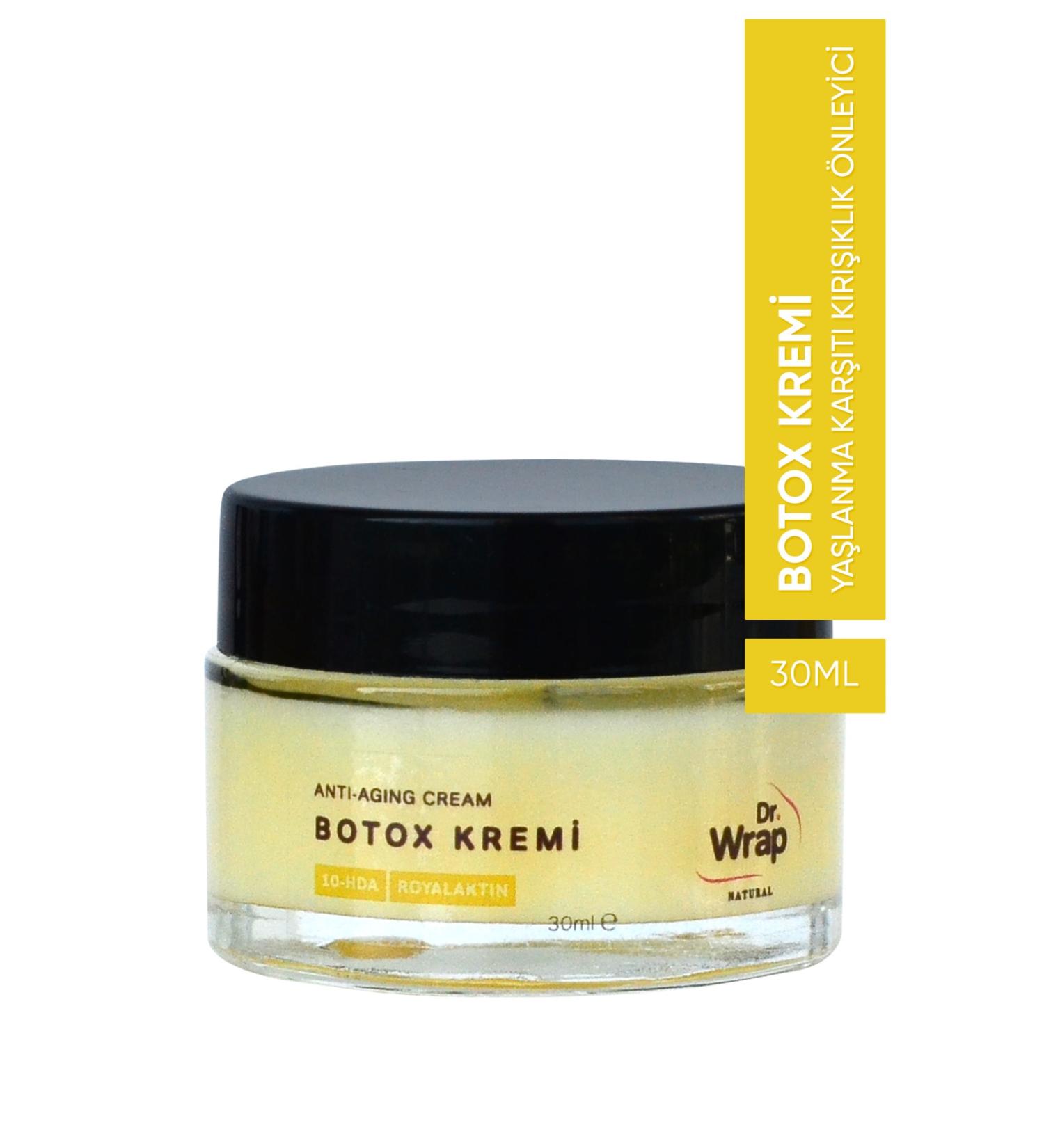 Dr. Wrap Dr. Wrap Botox Effective Anti-Aging and Anti-Wrinkle Face Cream 30ml - Buy Online on GoSupps.com