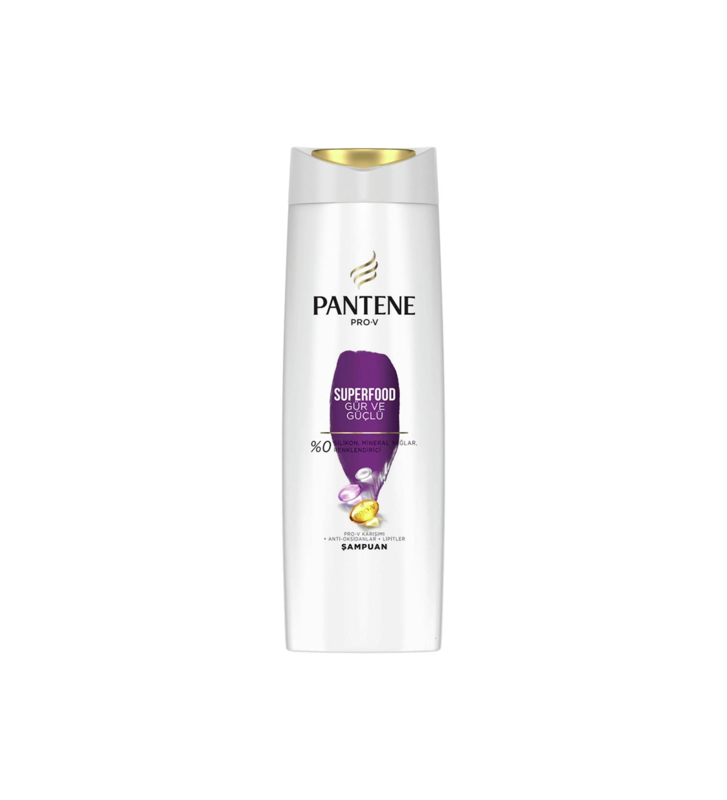 Pantene Brand: Pro-v Shampoo Superfood Thick And Strong 400 Ml Category: Shampoo - Buy Online on GoSupps.com