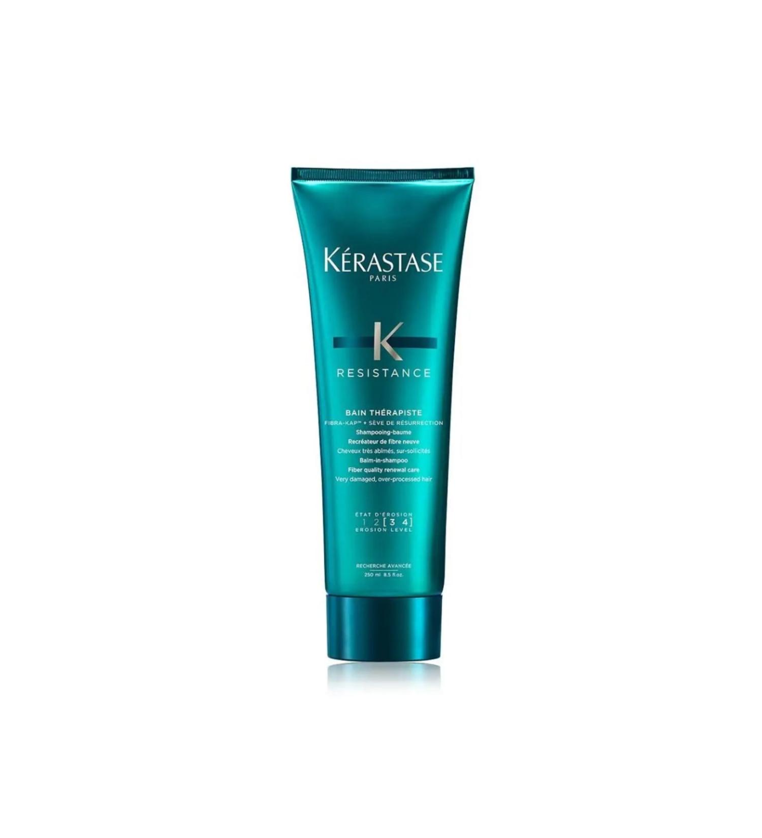 Kerastase Resistance Bain Therapiste Repair Shampoo for Weak and Very Damaged Hair 250 Ml - Buy Online on GoSupps.com
