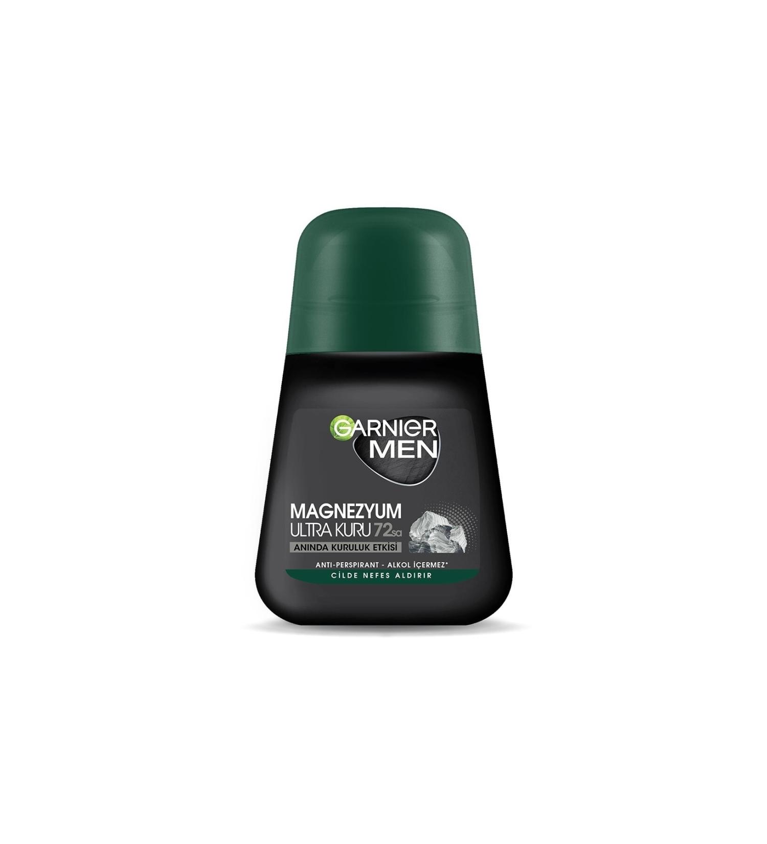 Garnier Men Magnezyum Roll On Erkek 50 Ml - Buy Online on GoSupps.com