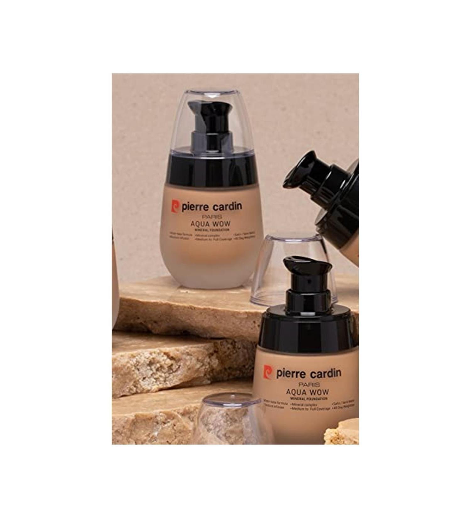 Pierre Cardin Aqua Wow Mineral Water Based Foundation Rose Skin With Neutral Beige