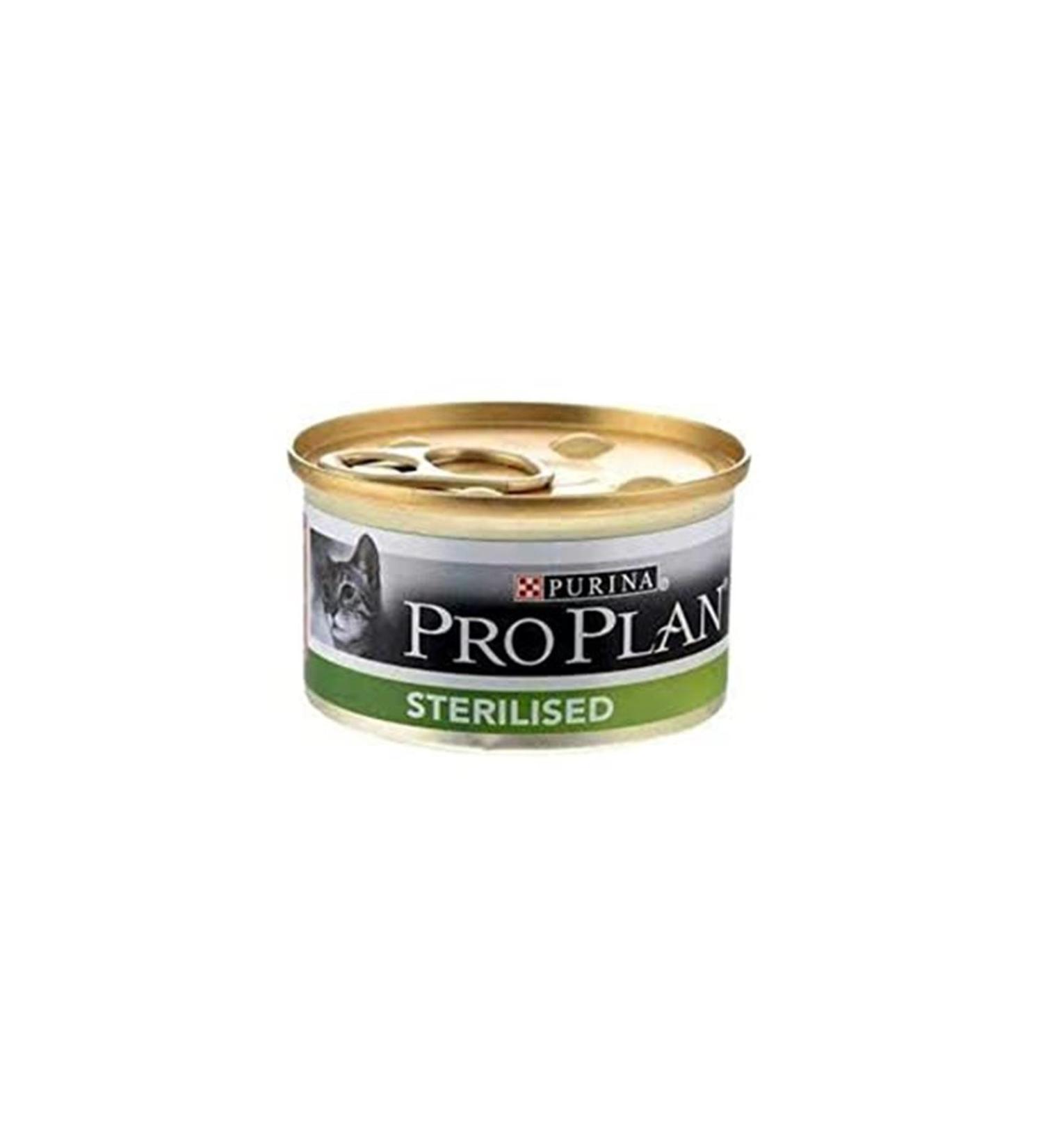 Pro Plan Sterilized Salmon Canned Cat Food 85 Gr X 24 Pieces