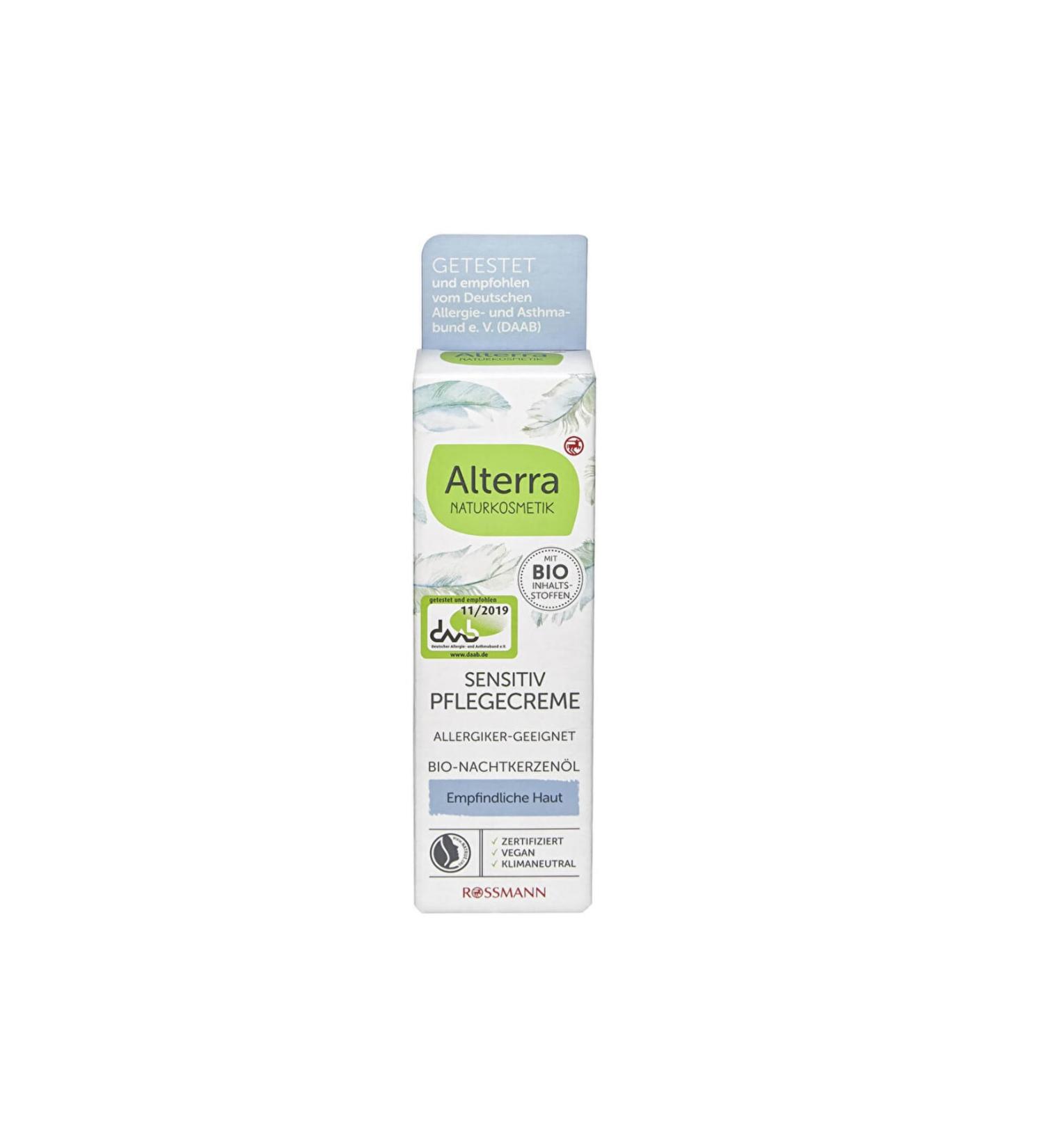 Alterra Face Care Cream Unscented For Very Sensitive Skin