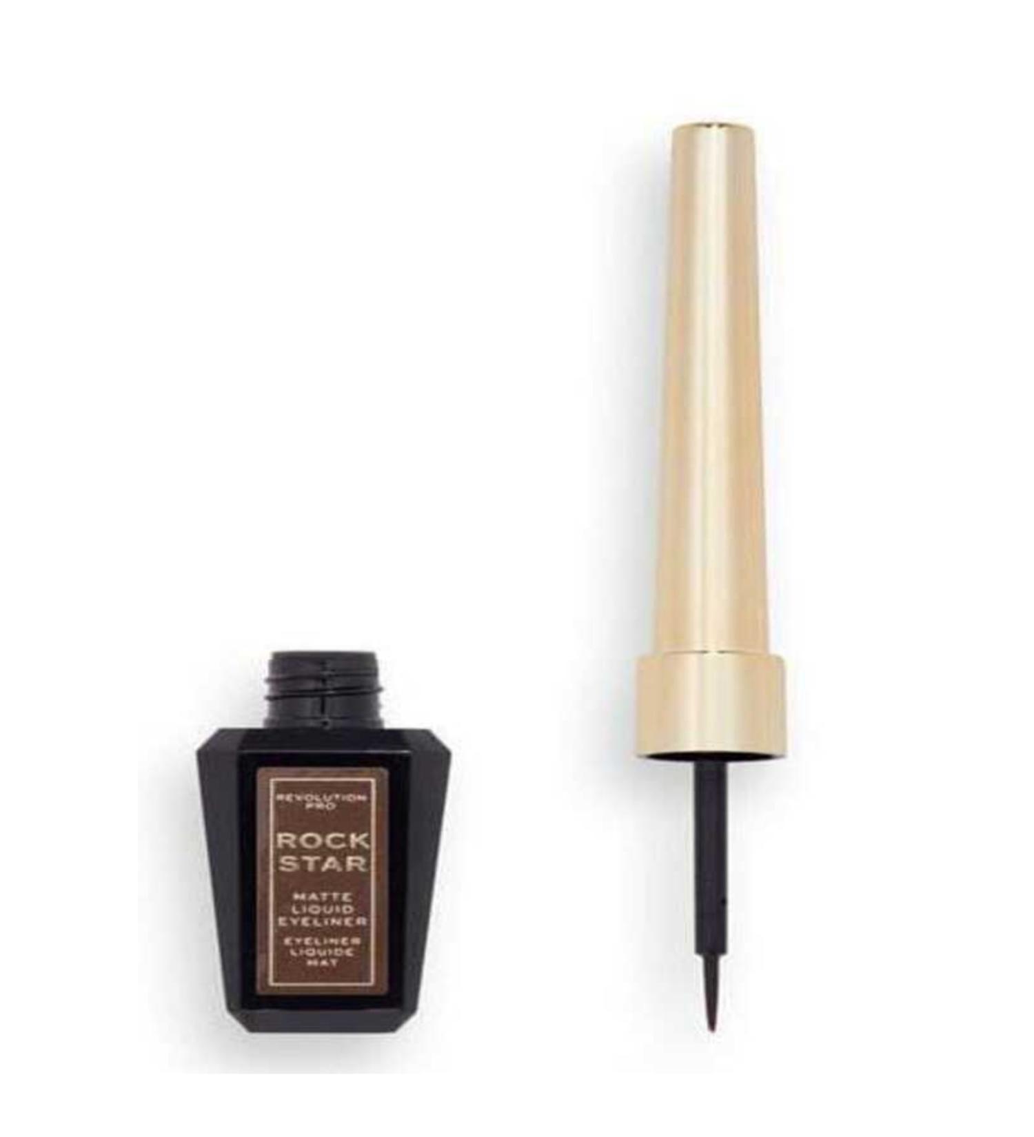 Revolution Pro Rockstar Matte Liquid Eyeliner Brown