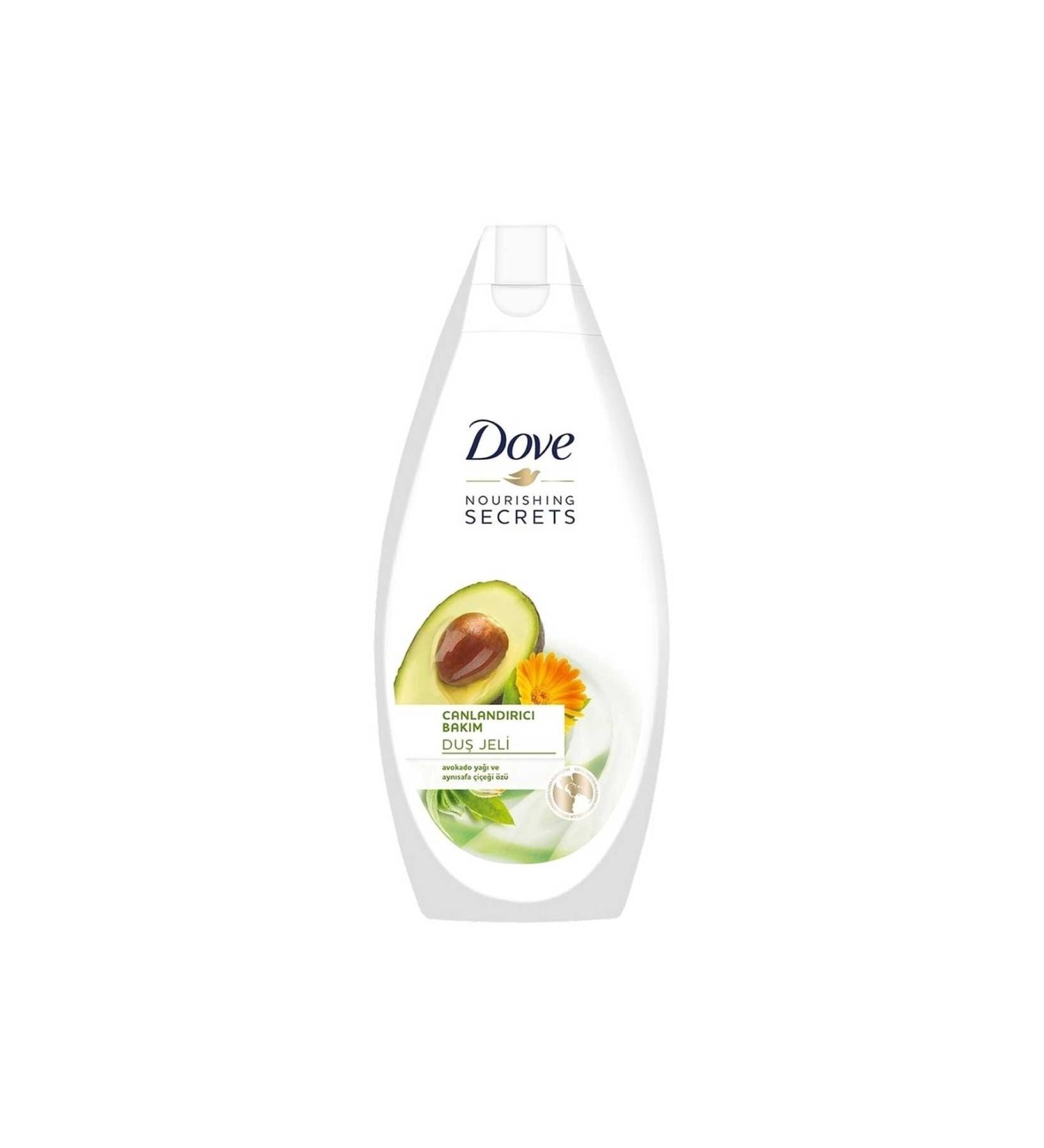 Dove Avocado and Calendula Essence Shower Gel 500 Ml