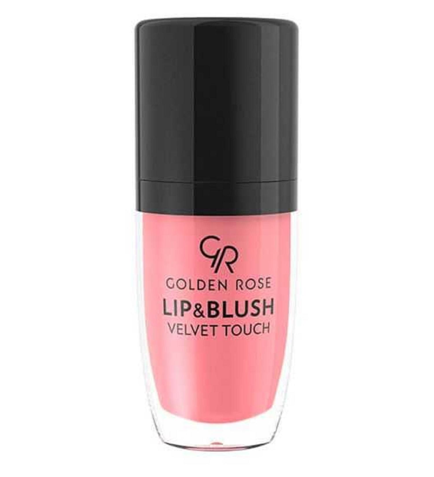 Golden Rose R-lchCreamy and Light Blush & Lipstick-03