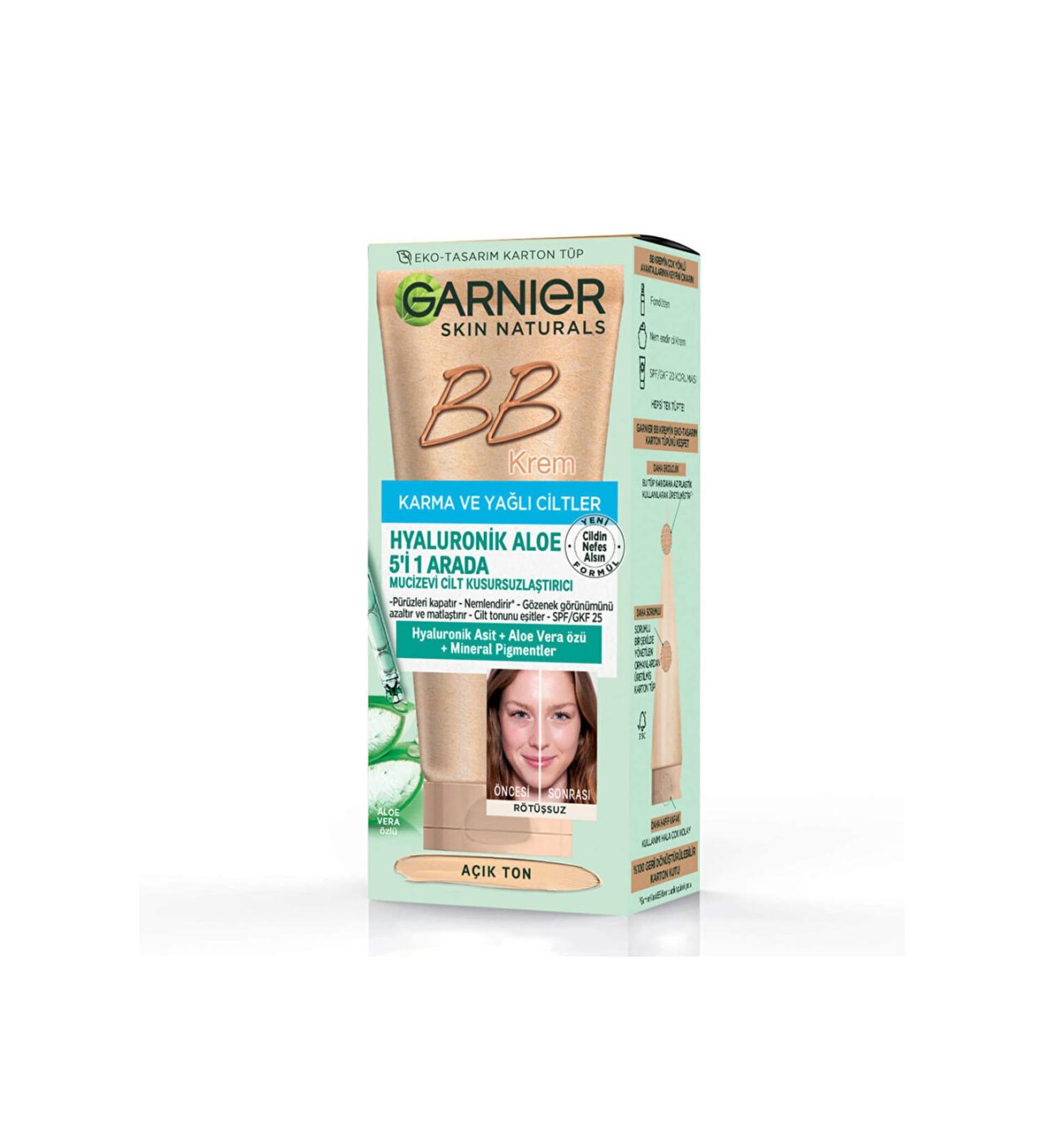 Garnier BB Cream - Combination Oily Skin Light Tone - 40ml - Buy Online on GoSupps.com