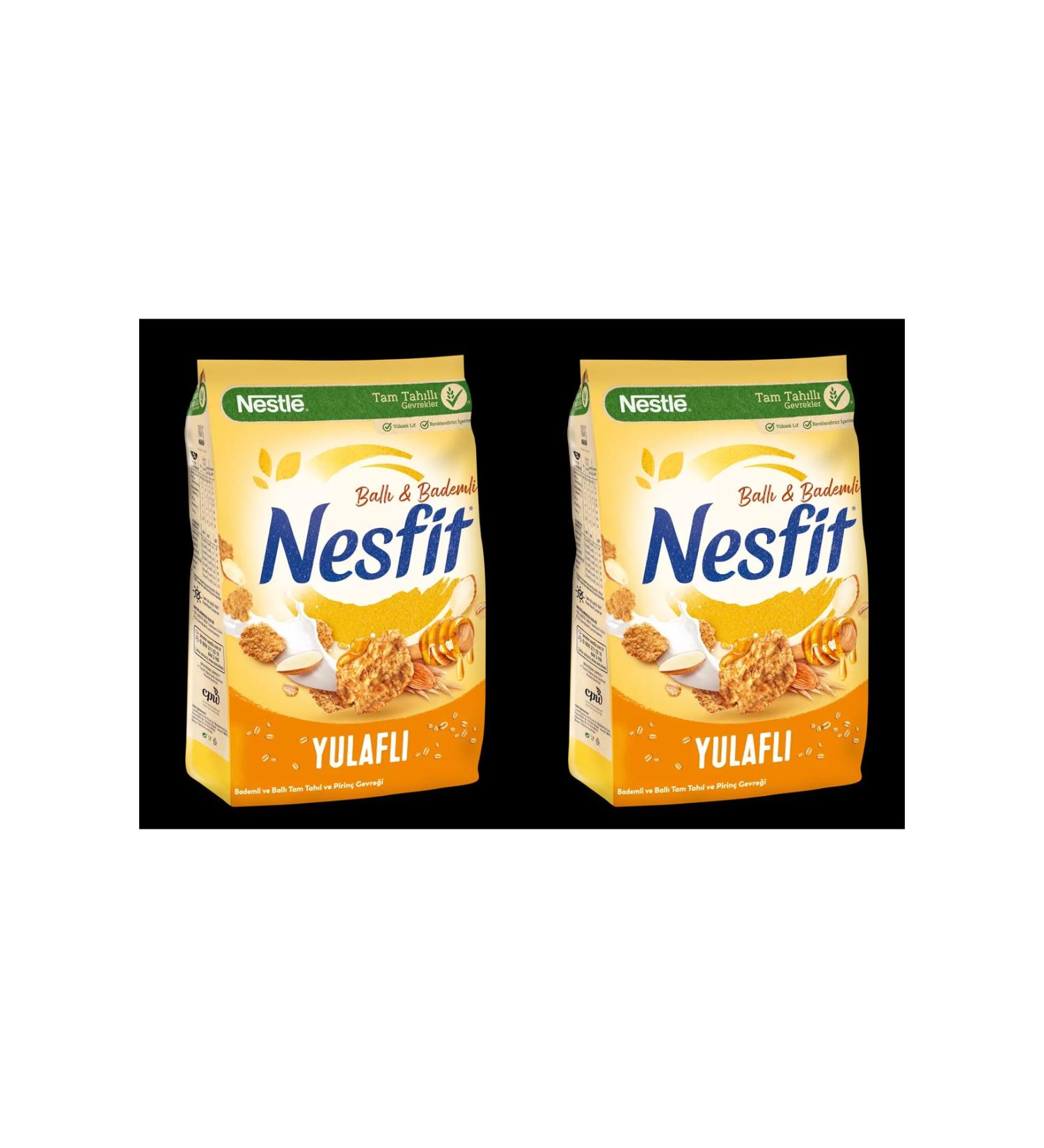 Nestle Honey Almond Whole Grain and Rice Flakes 400 gr X 2 Packs