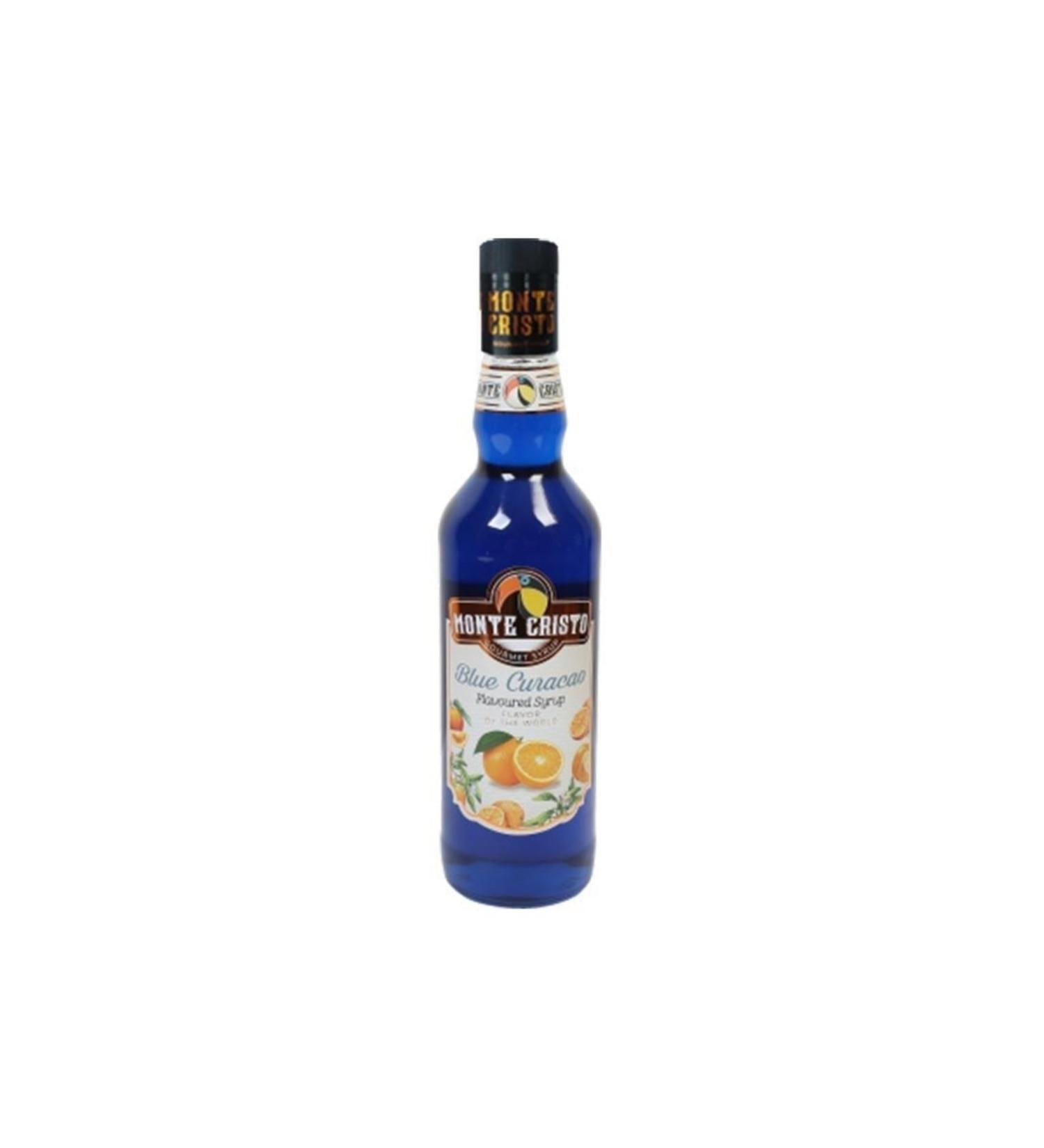 Montecristo Coffee Syrup Blue Orange Flavored 70 cl
