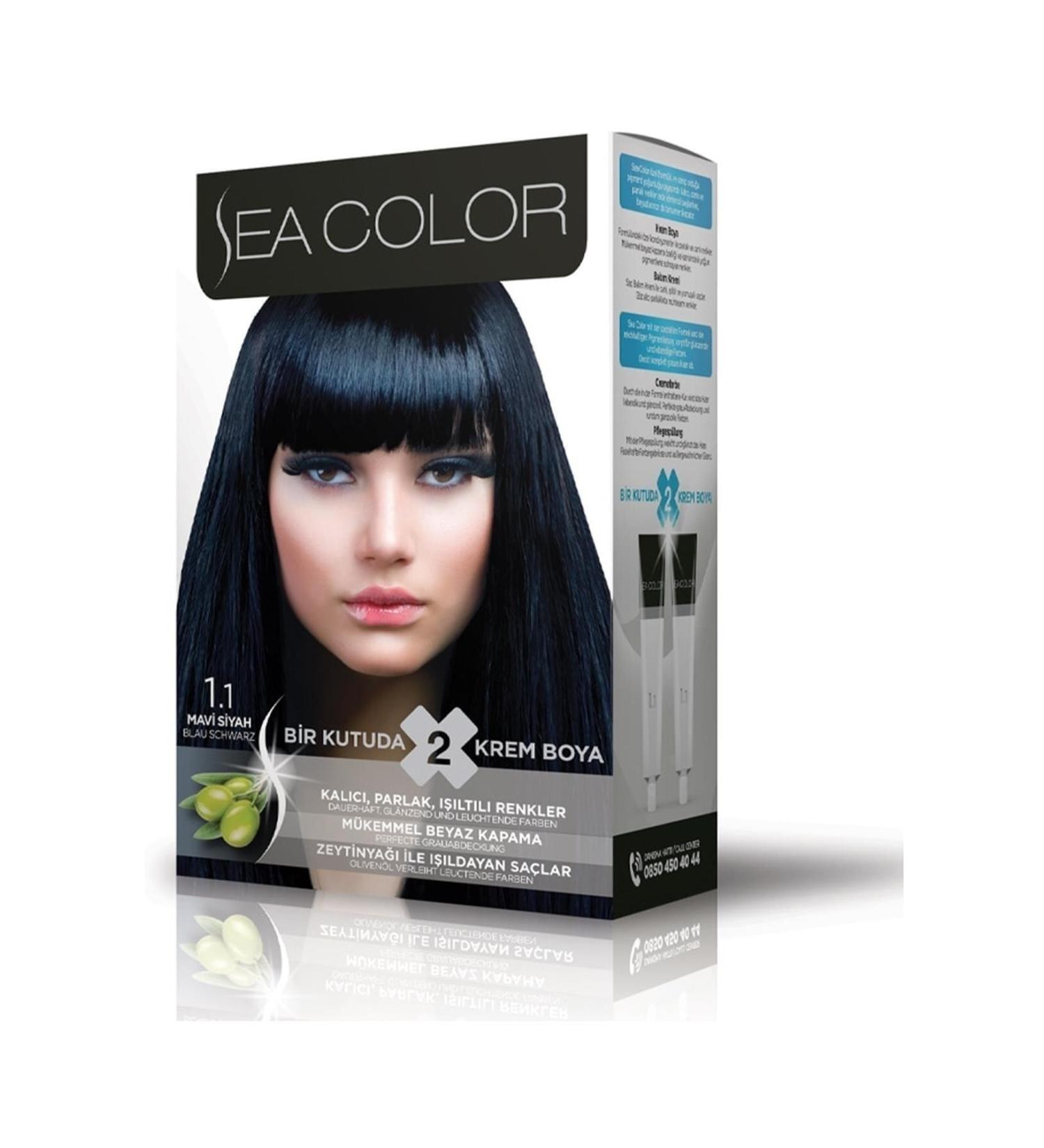 Angel Of Life Sea Color 1.1 Blue Black Set Paint