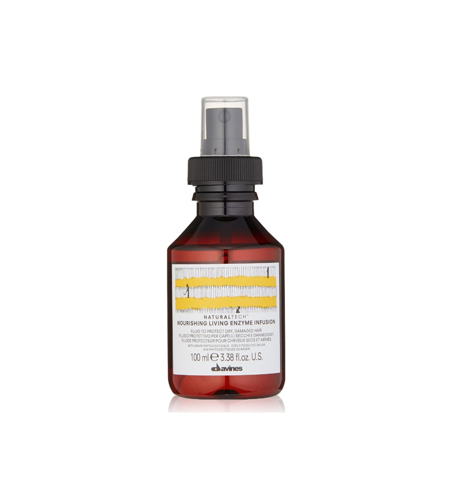 Davines Nourishing Living Enzyme Infusion Hair Serum for Dry and Damaged Hair 100 Ml.kuatto