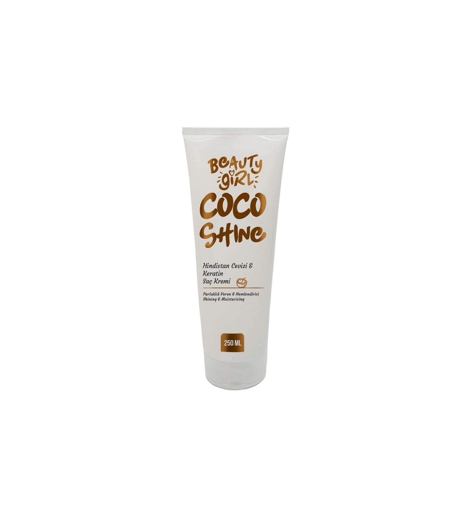 beauty girl Hair Conditioner Coconut Keratin 250 Ml - Buy Online on GoSupps.com