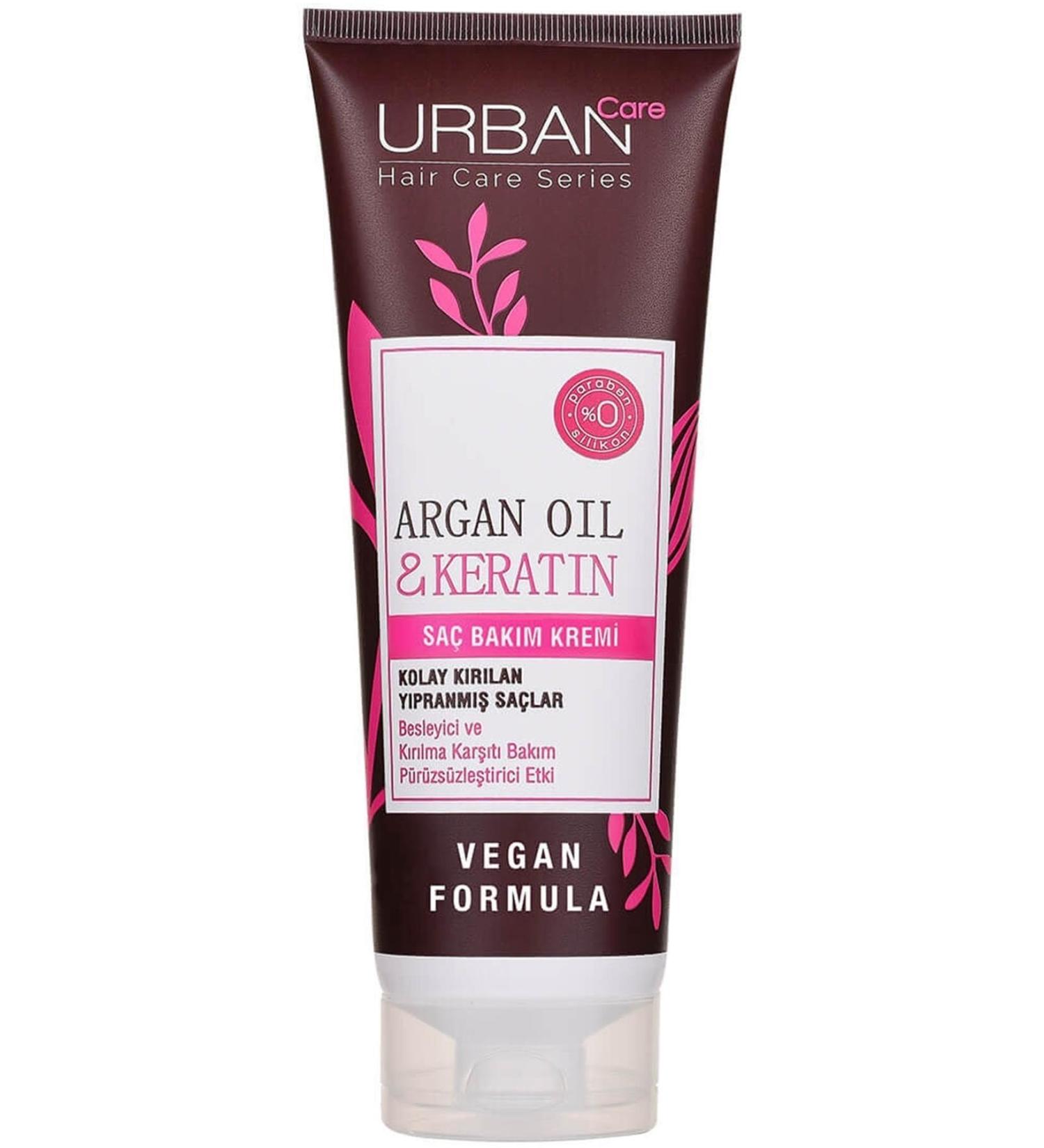 Urban Care Hair Care Cream Argan Oil And Keratin 250 Ml