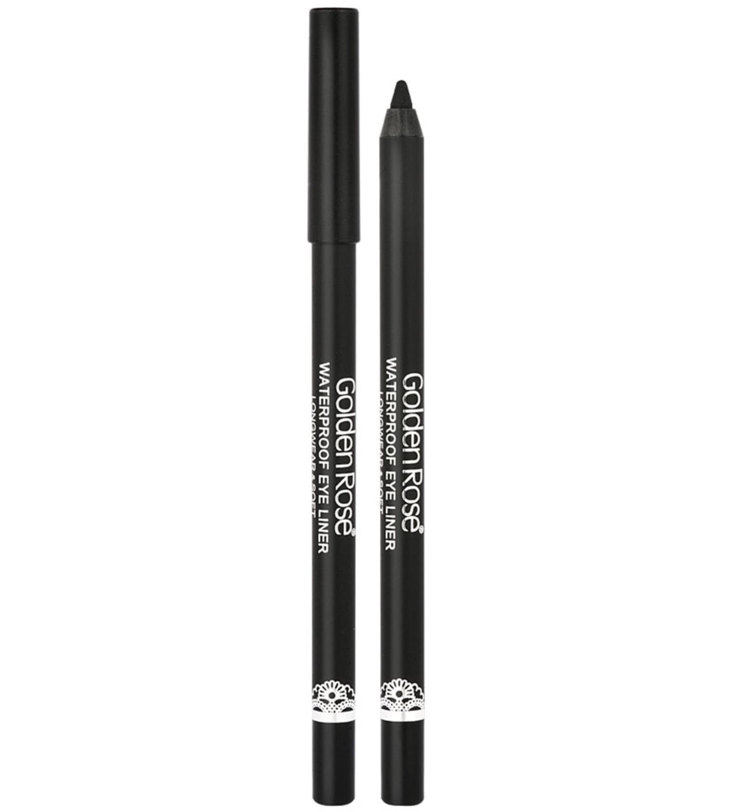 Golden Rose Brand: Waterproof Eyeliner Eye Pencil Ultra Black Longwear & Soft Category: Eyeliner