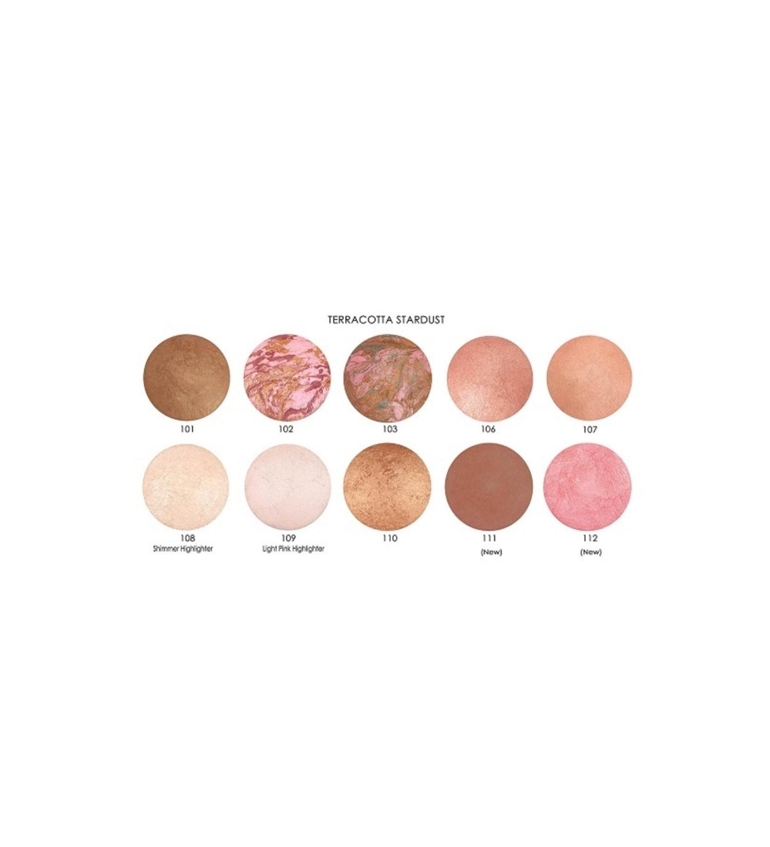 Golden Rose Shiny Textured Blush No:111