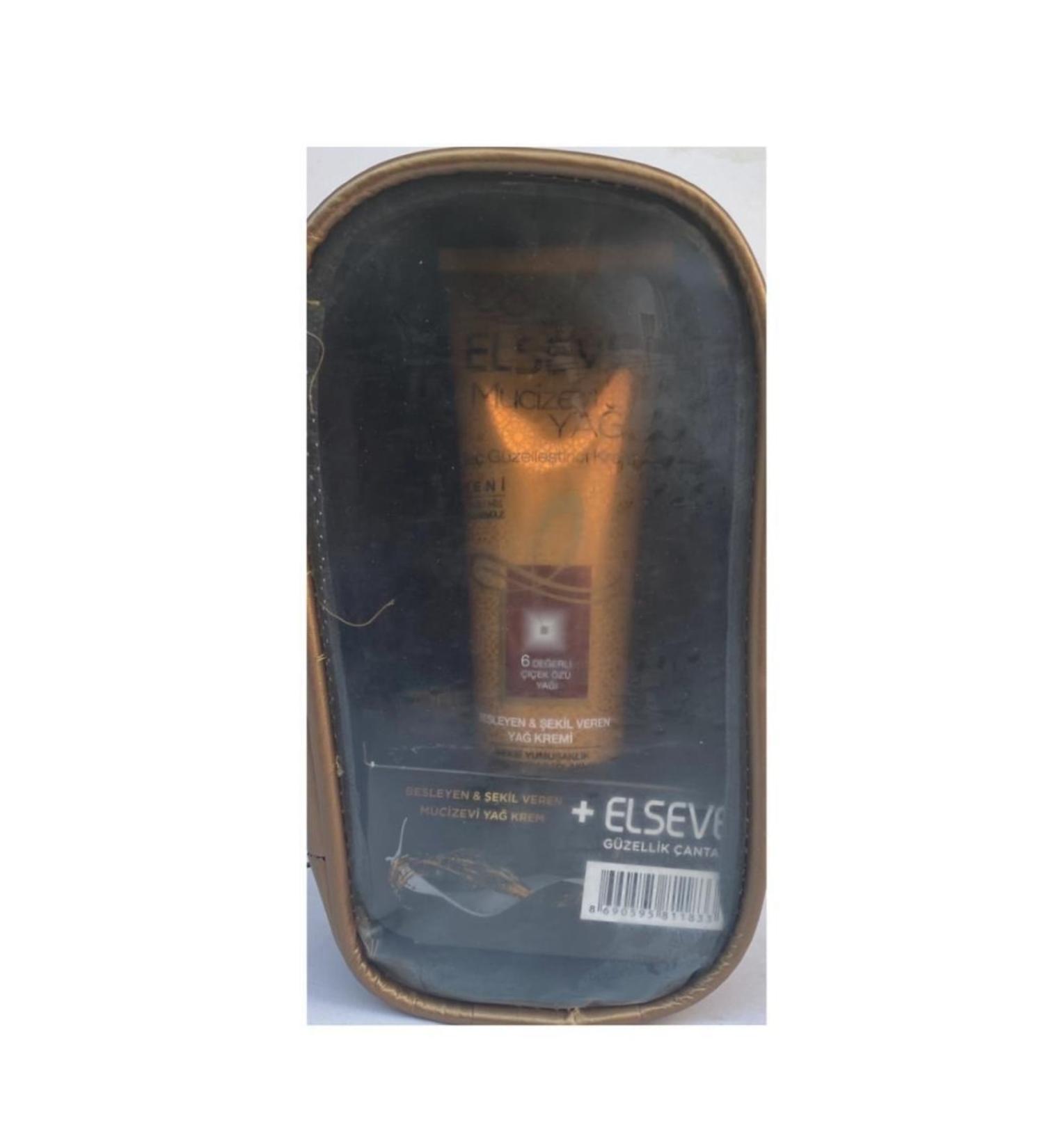 Elseve Hair Beautifying Cream Dry Hard + Bag