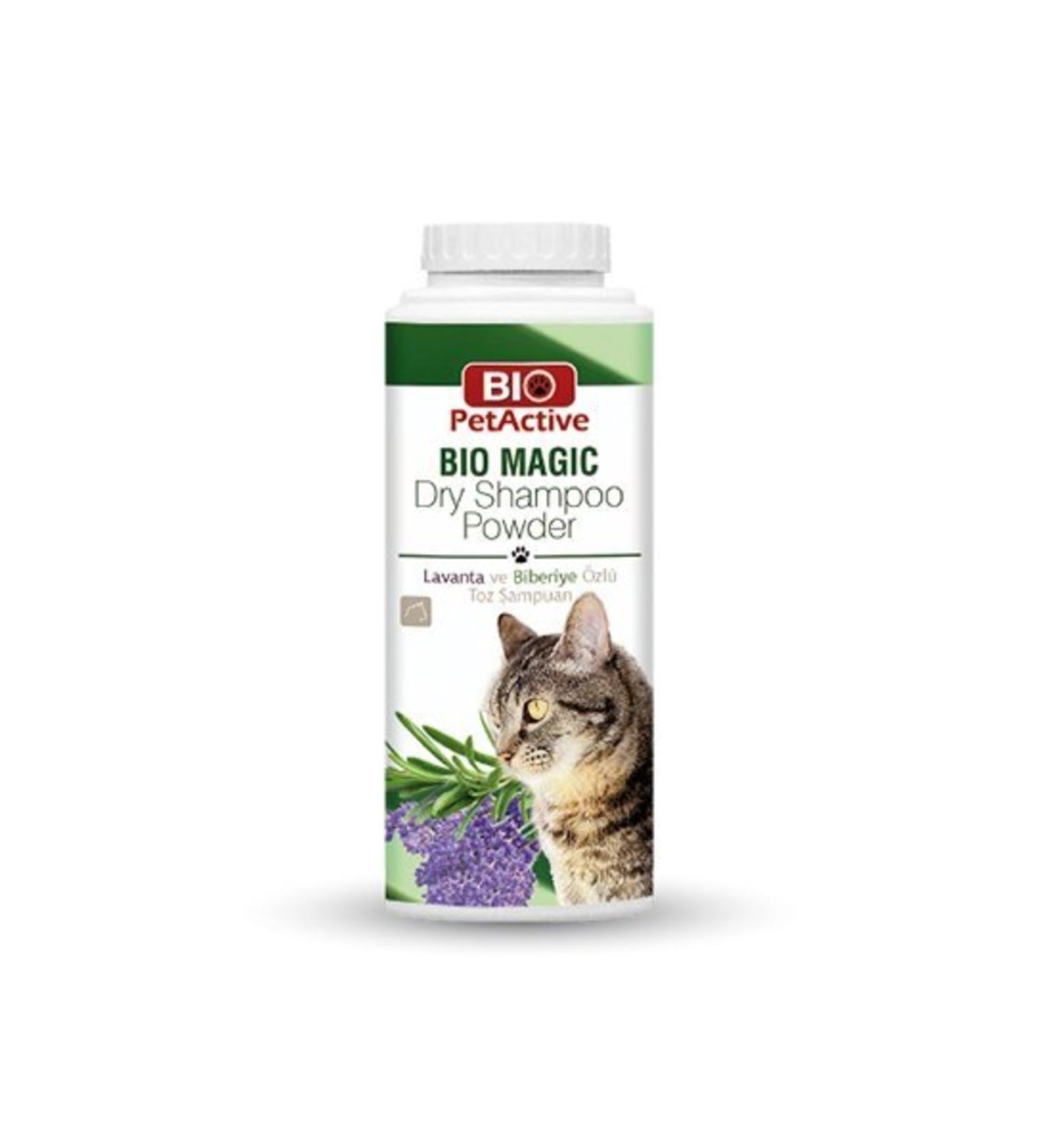 Bio Pet Active Bio Magic Rosemary Essence Powder Cat Shampoo 150 Gr