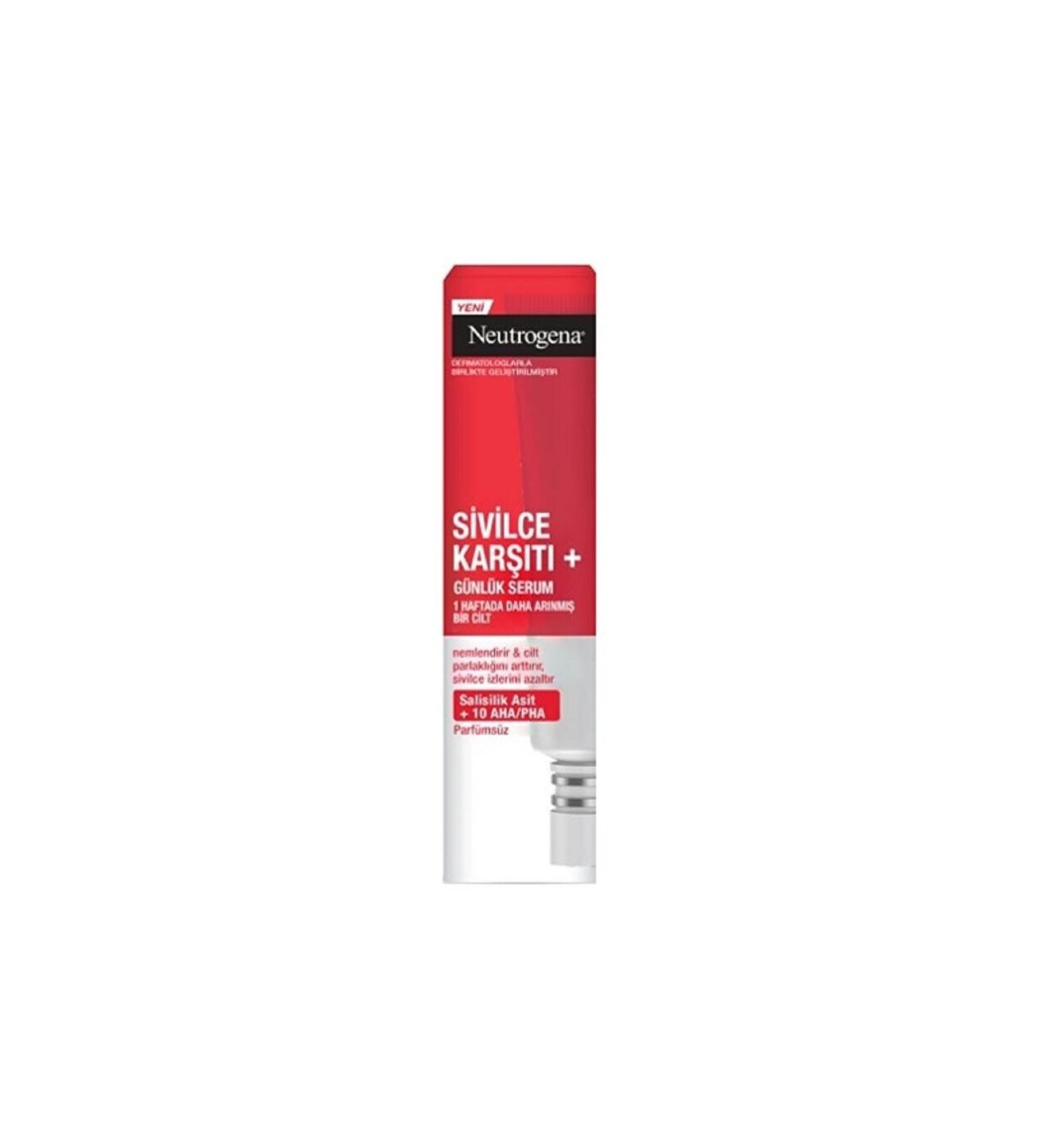 Neutrogena Anti-Acne Serum 30 Ml - Buy Online on GoSupps.com