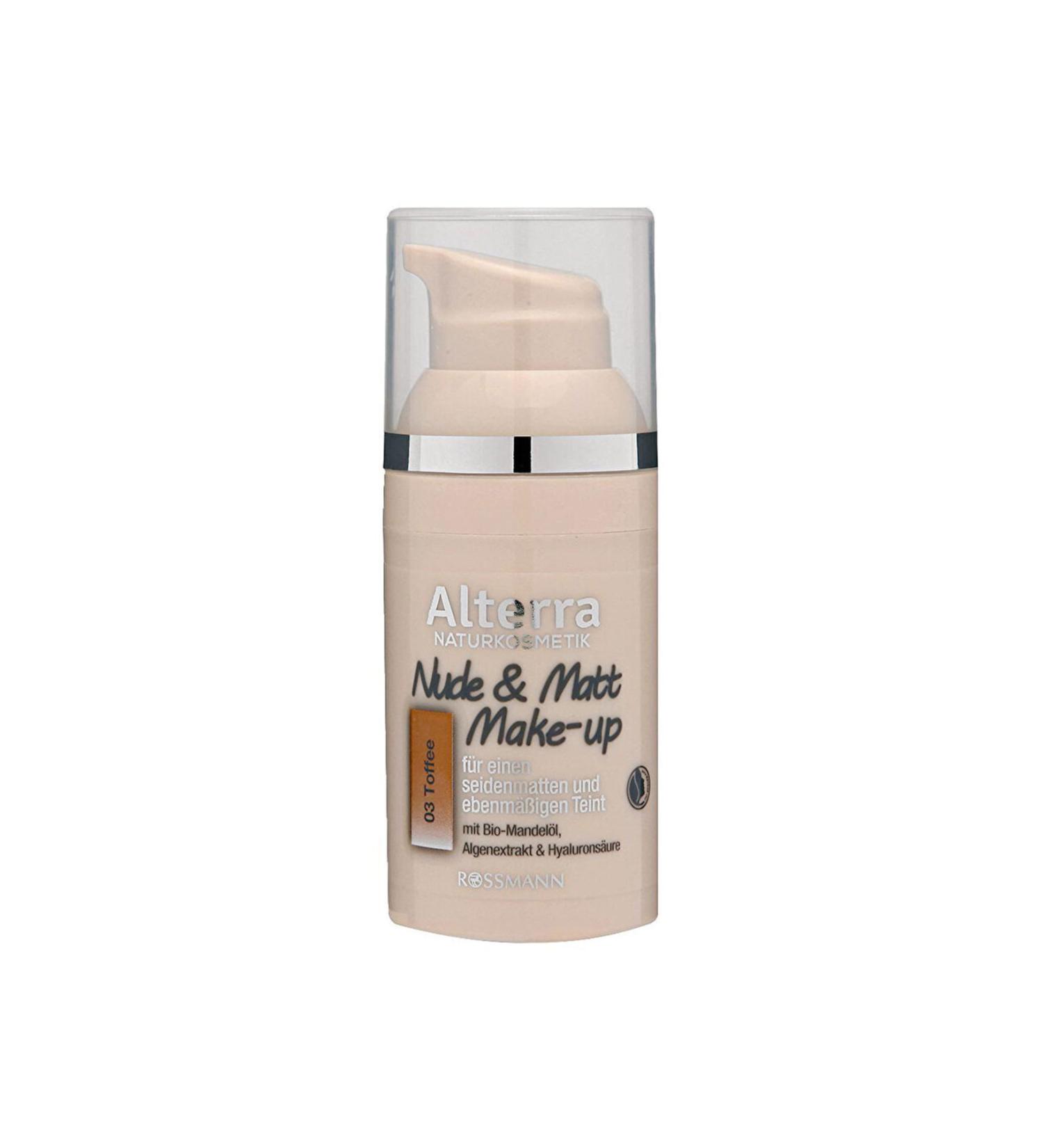 Alterra Matte Foundation no:03 Toffee 30 Ml
