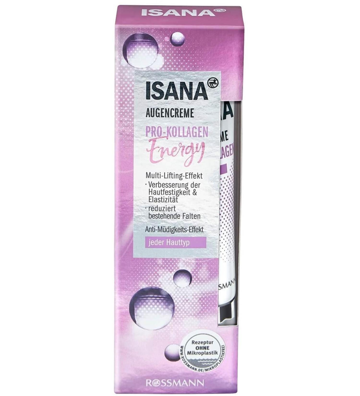 ISANA Procollagen Energy Eye Cream 15 ml - Buy Online on GoSupps.com