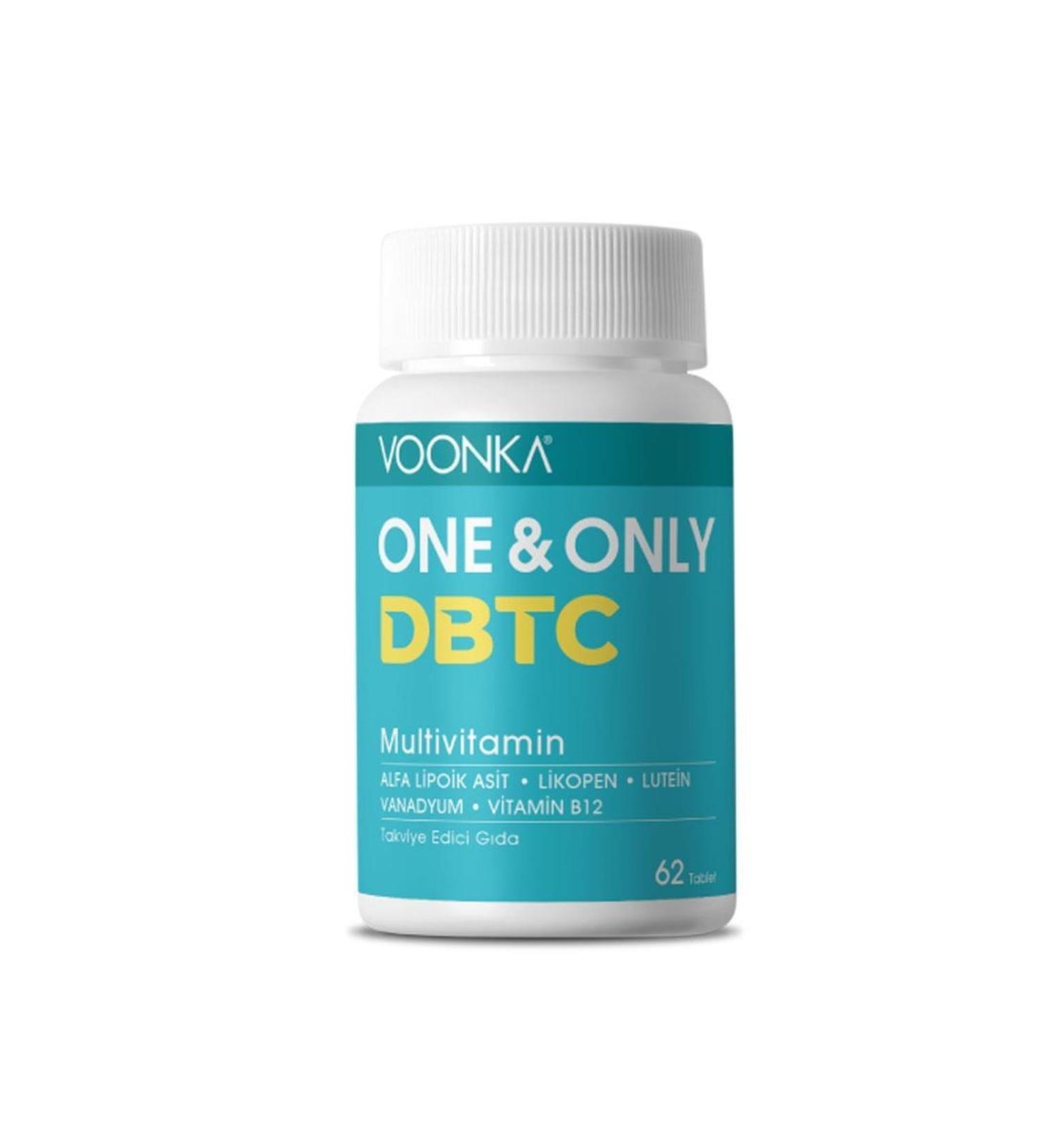 vonka Voonka One Only Dbtc Multivitamin 62 Tablets