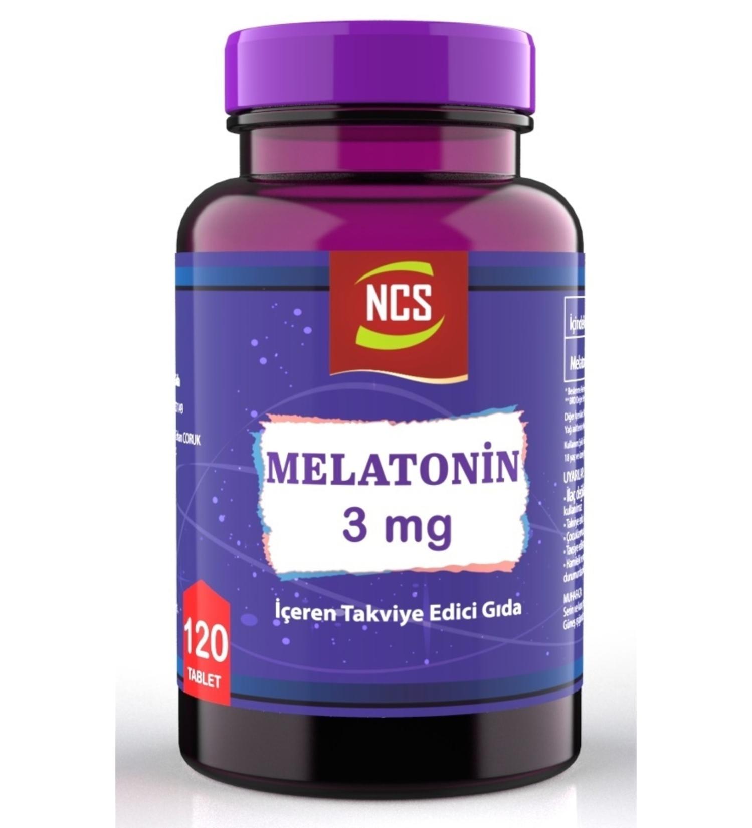 Ncs Melatoninn 3 Mg 120 Tablets
