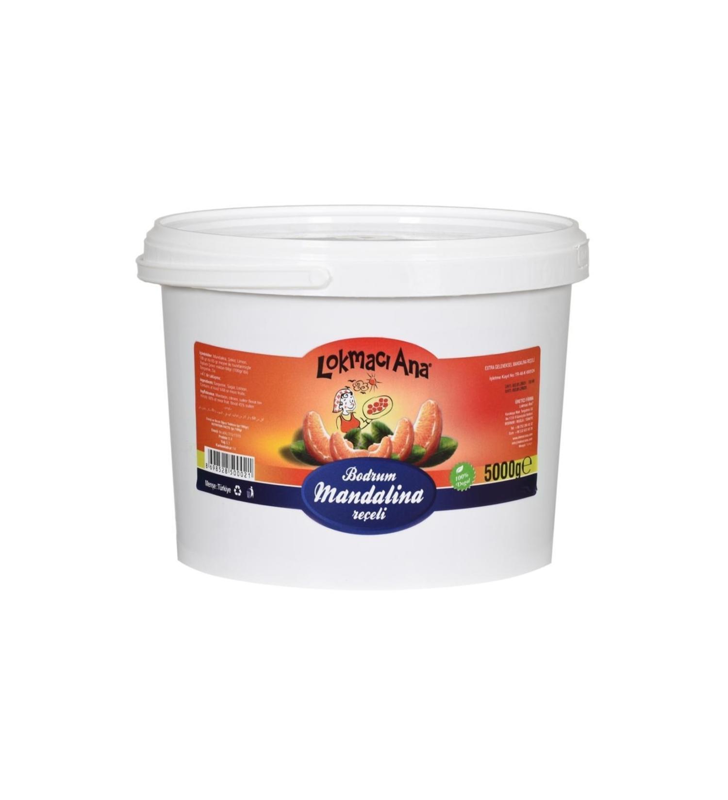 LOKMACI ANA Bodrum Tangerine Jam 5 Kg