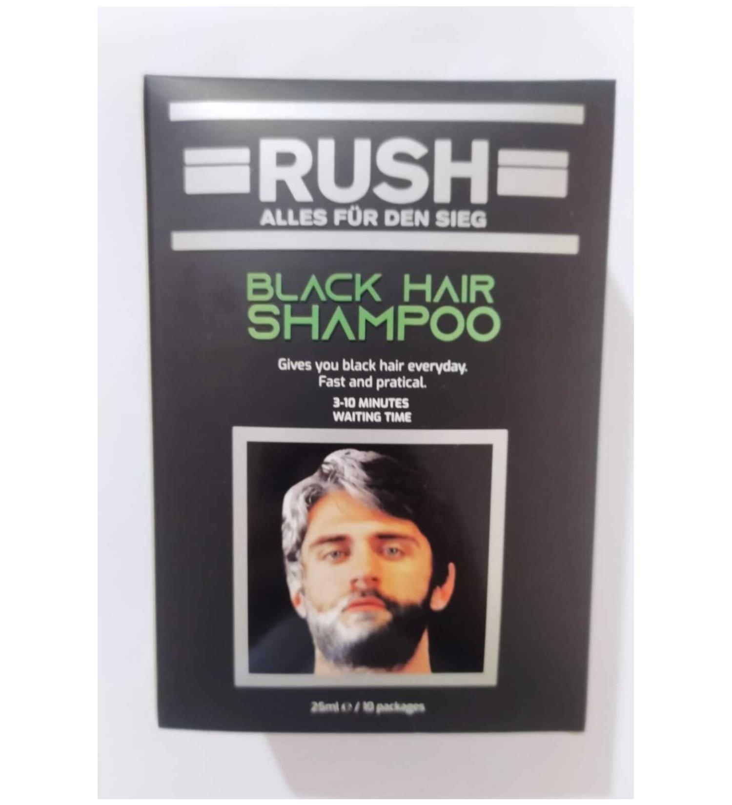 Rush 10 Lu Black Hair Shampoo