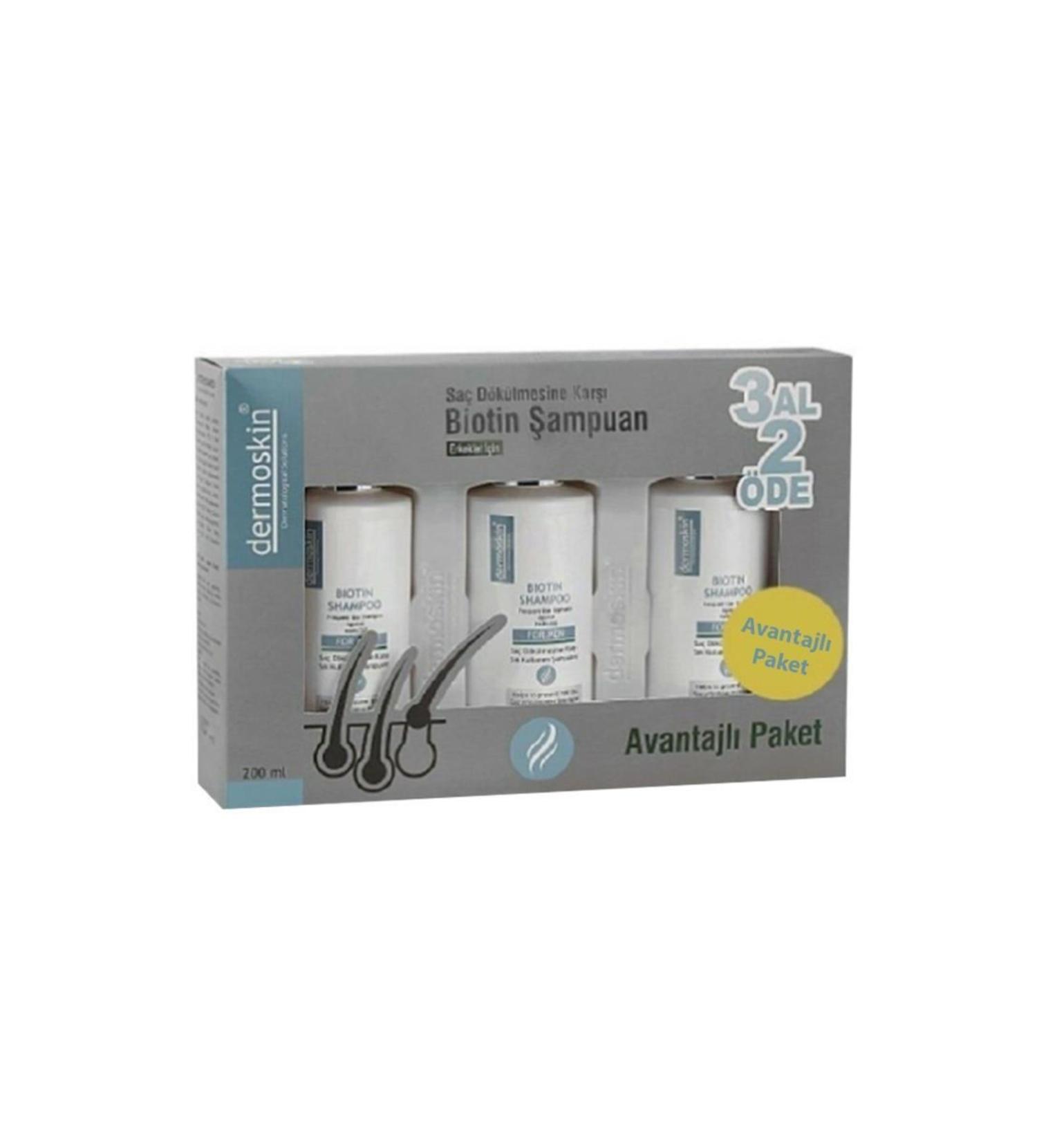 DERMO Skin Biotin Shampoo For Men 200ml