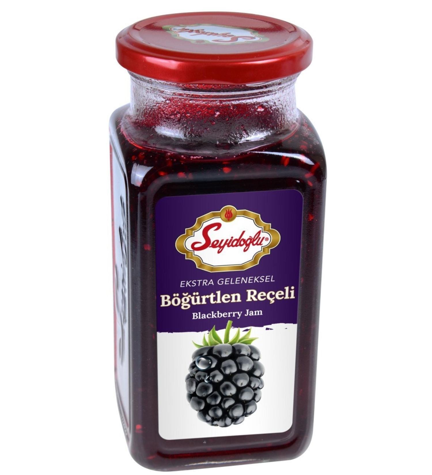 Seyido lu Blackberry Jam 700 Gr Glass Jar