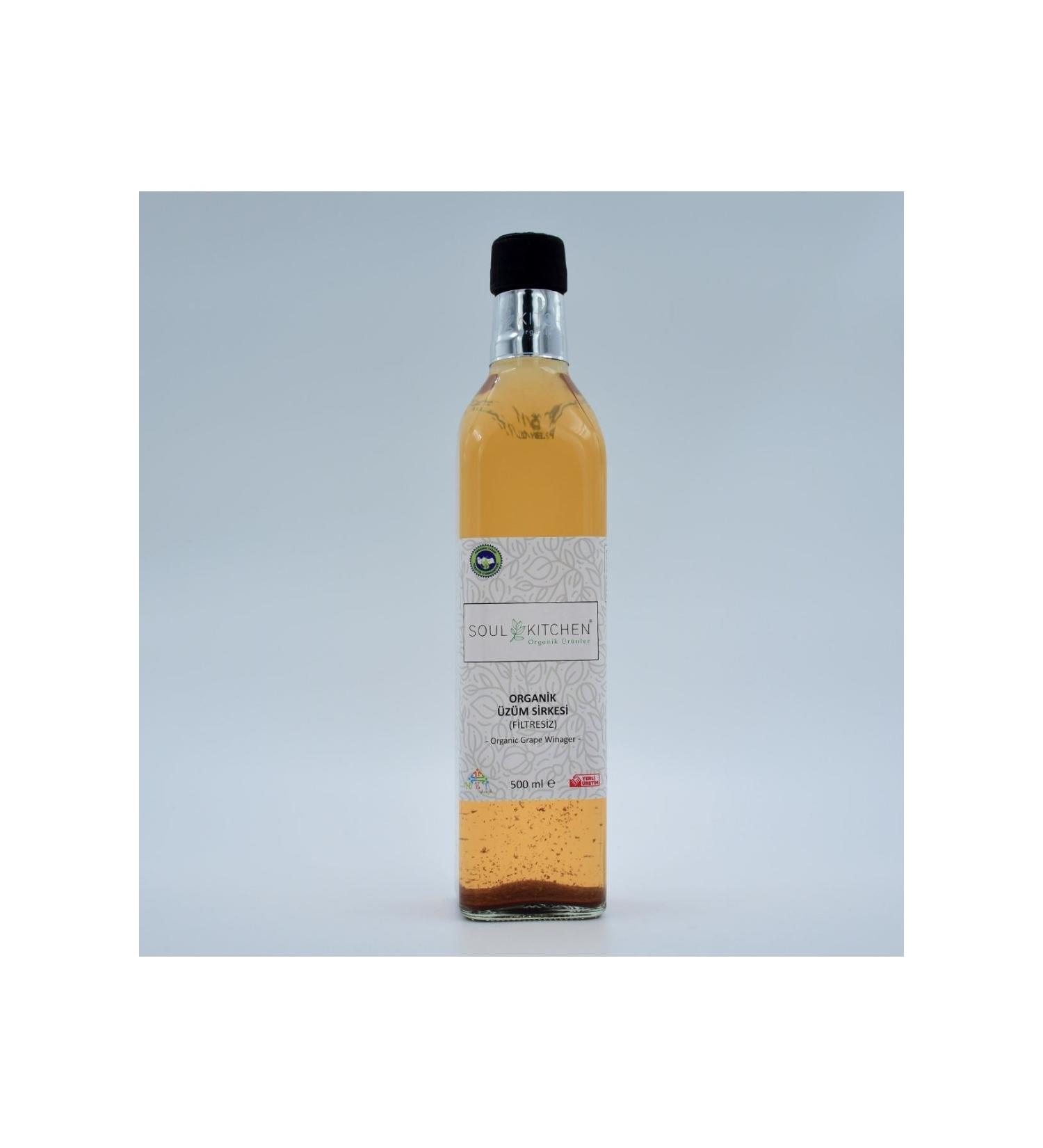 Soul Kitchen Organic Products Organic Grape Vinegar (unfiltered) 500ml