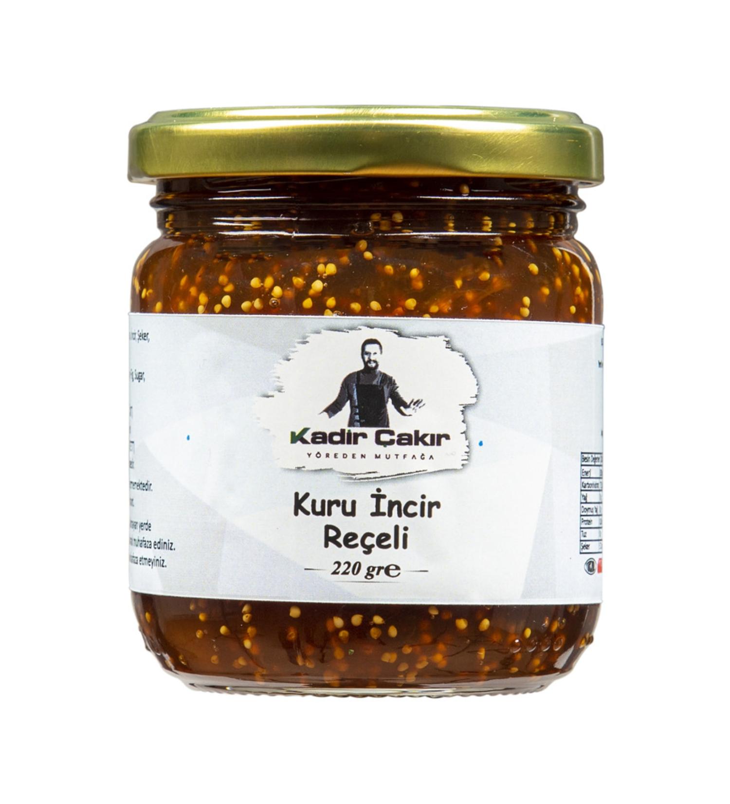 Kadir ak r Dried Fig Jam from the Region to the Kitchen 220 Gr