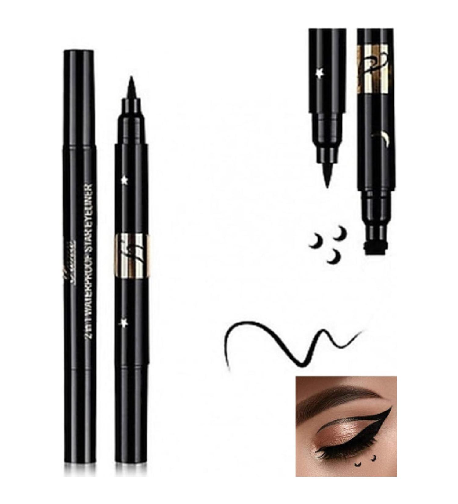 ROWENAROSE Double Sided Moon Patterned Pencil Eyeliner